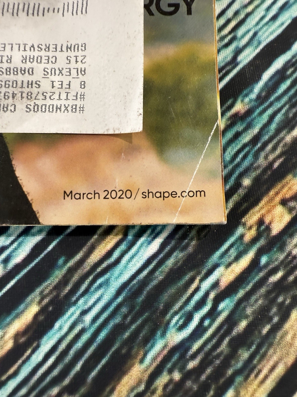 Shape Magazine Lot of 7 Nov 19 May 21 Jan/Feb 20 March 20 21 April 21 May 20