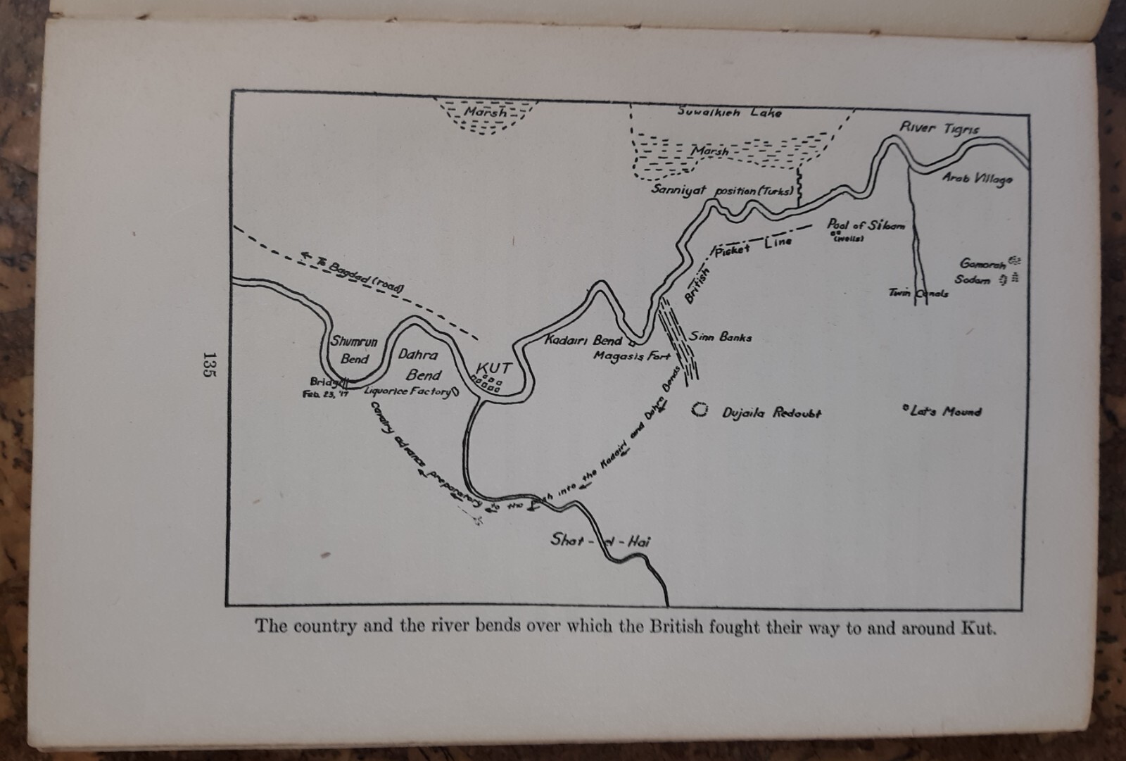 TO BAGDAD WITH THE BRITISH by Arthur T. Clark/1st Ed/HC/Military/War/WWI 1914-18