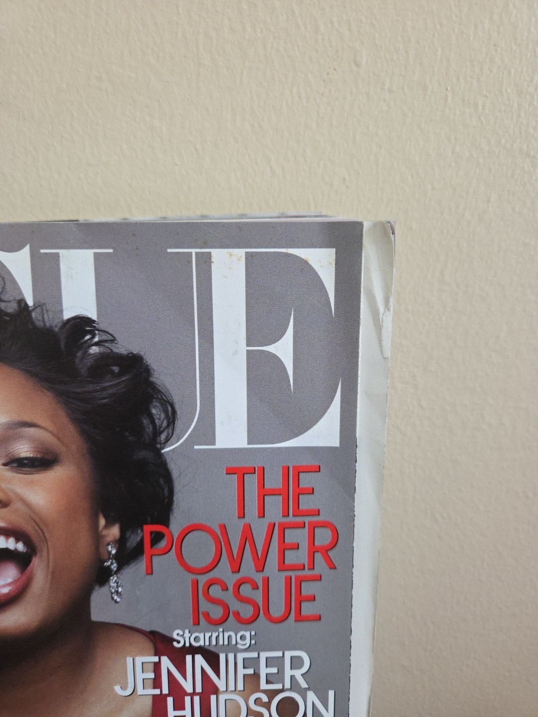 2007 VOGUE Magazine Jennifer Hudson Cover 637 Pages March 2007 Fashion Power