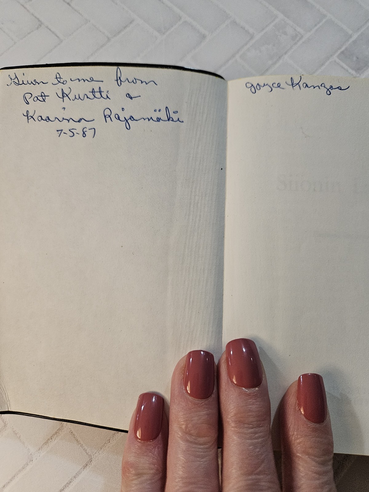 1977 Finnish Hymnal Prayer Book Siionin Laulut Ja Virsikirja Faux Leather…