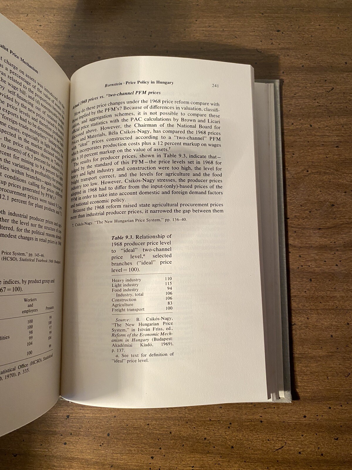 The Socialist Price Mechanism Hardcover Alan Abouchar 1977 Duke Univ Press