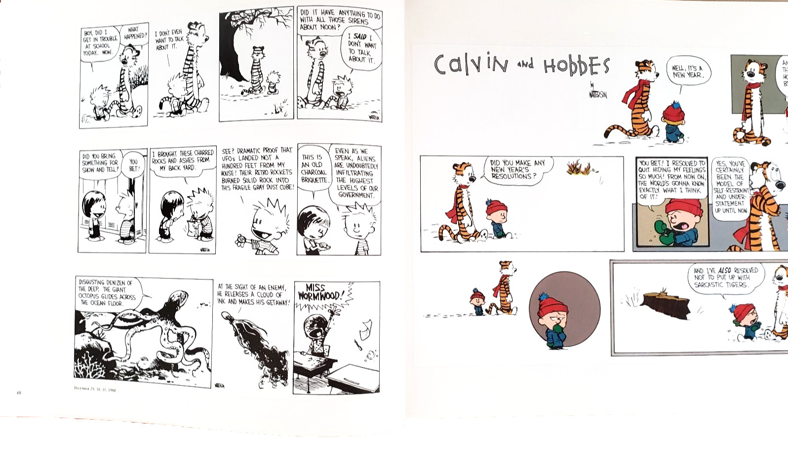 The Complete Calvin & Hobbs 3 Volume HC Boxed Set Bill Watterson 2005 First Ed
