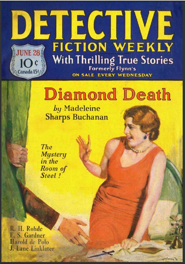 DETECTIVE FICTION WEEKLY 55 Choice Issue Collection On USB Flash Drive