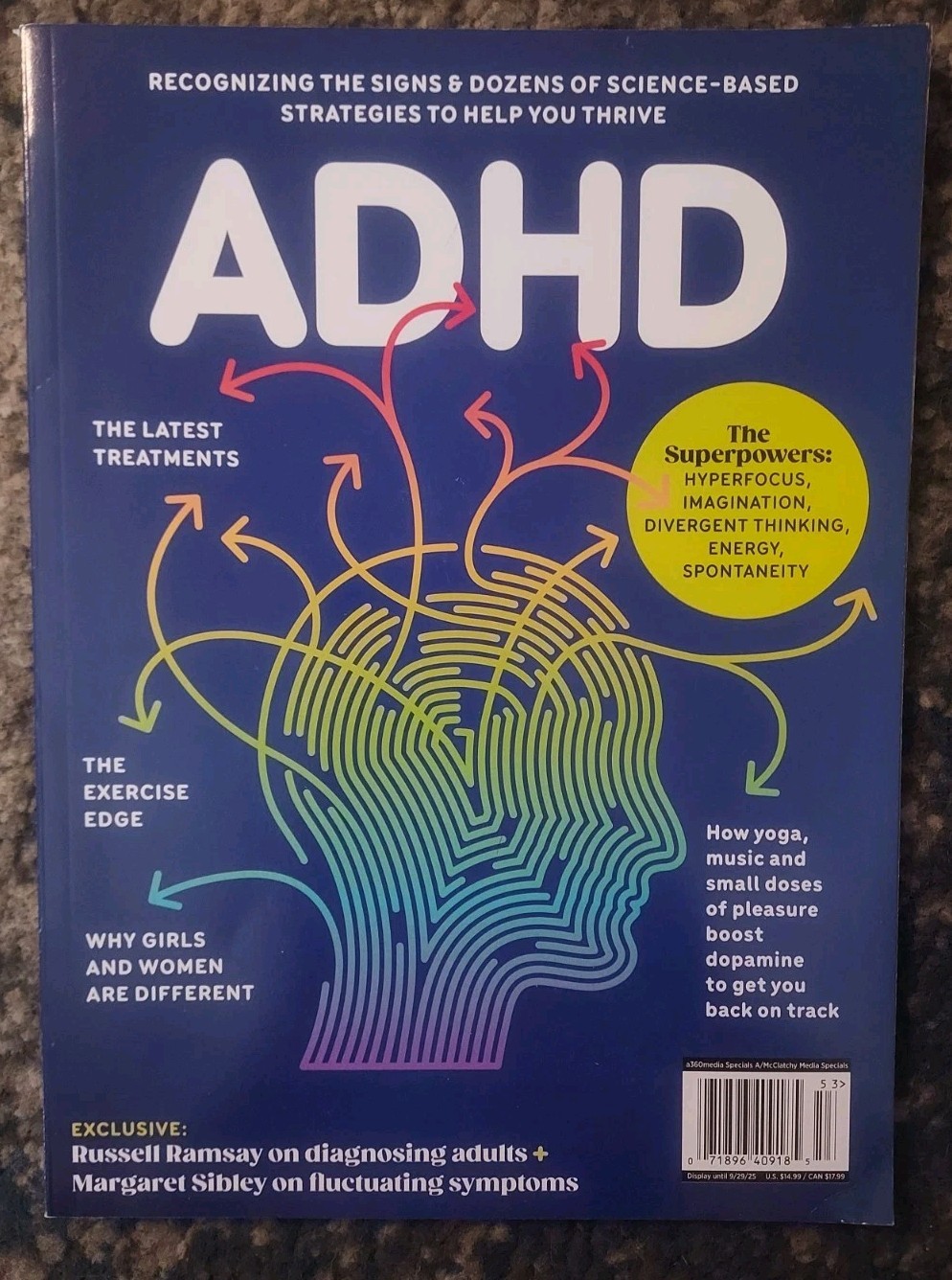 ADHD Magazine Special The Lastest Treatment The Superpowers NEW