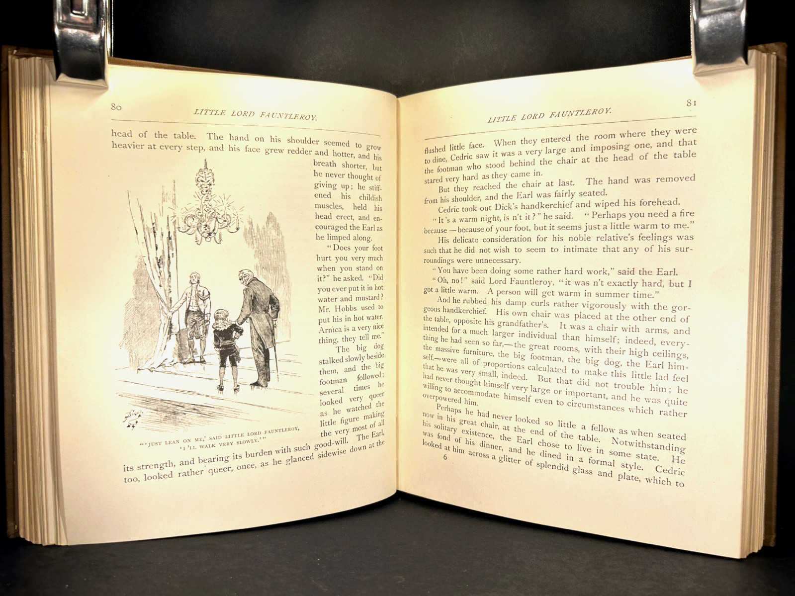Antique Christian LITTLE LORD FAUNTLEROY- Burnett FINE BINDING Children ILL 1887