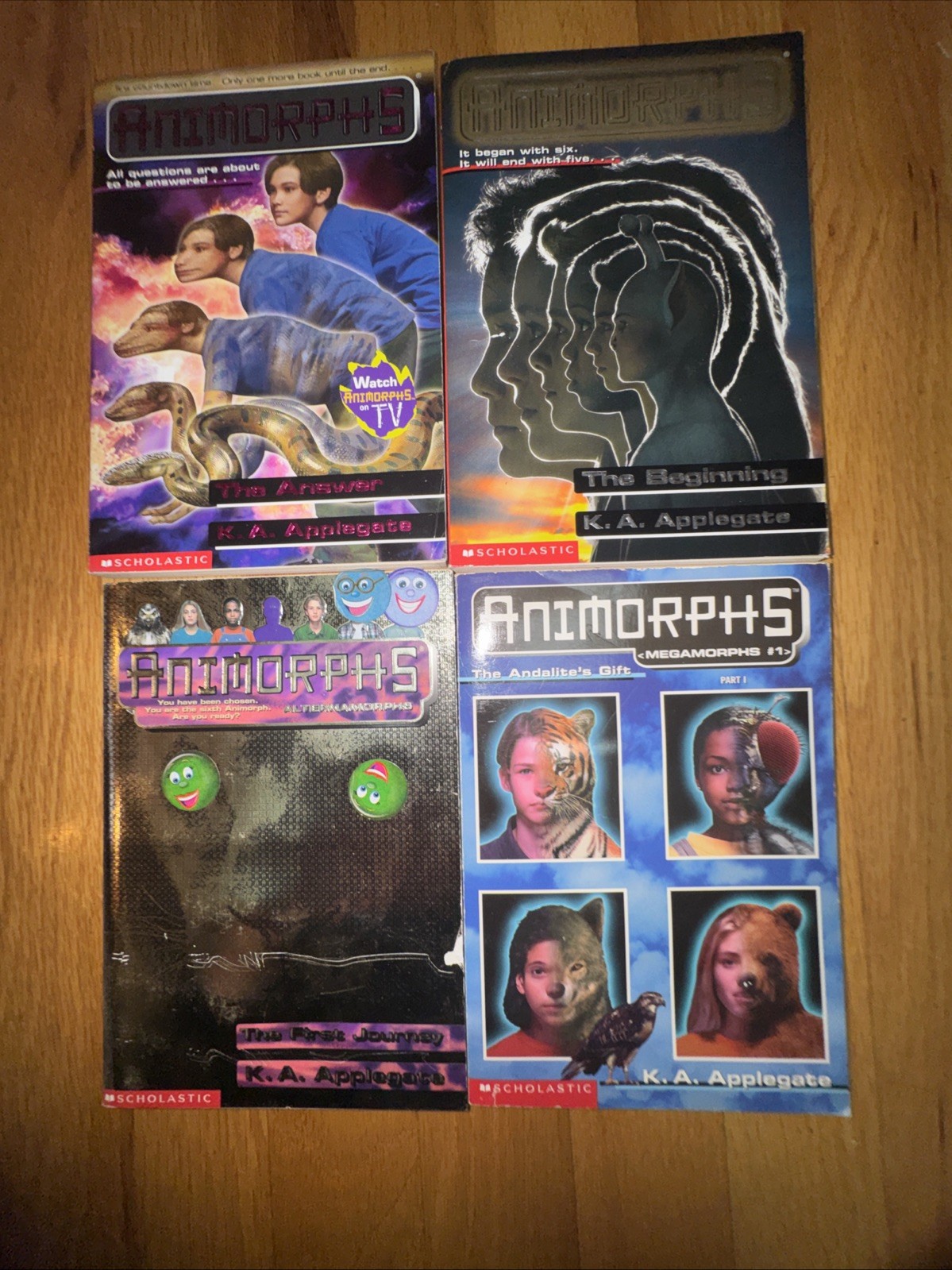 52 Animorphs Books K A Applegate Children’s Summer Reading