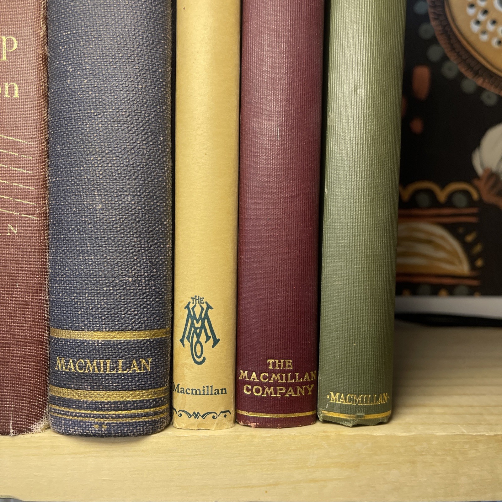 Antique Macmillan Agriculture & Rural Sociology Lot (6) 1920-1929 First Editions