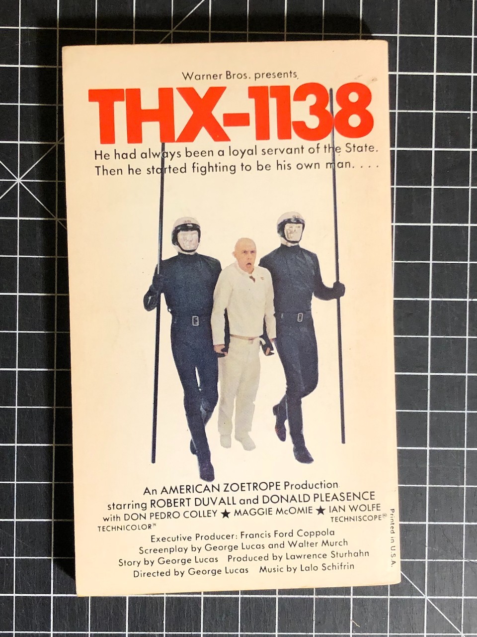 THX 1138 by Ben Bova PBO 1st