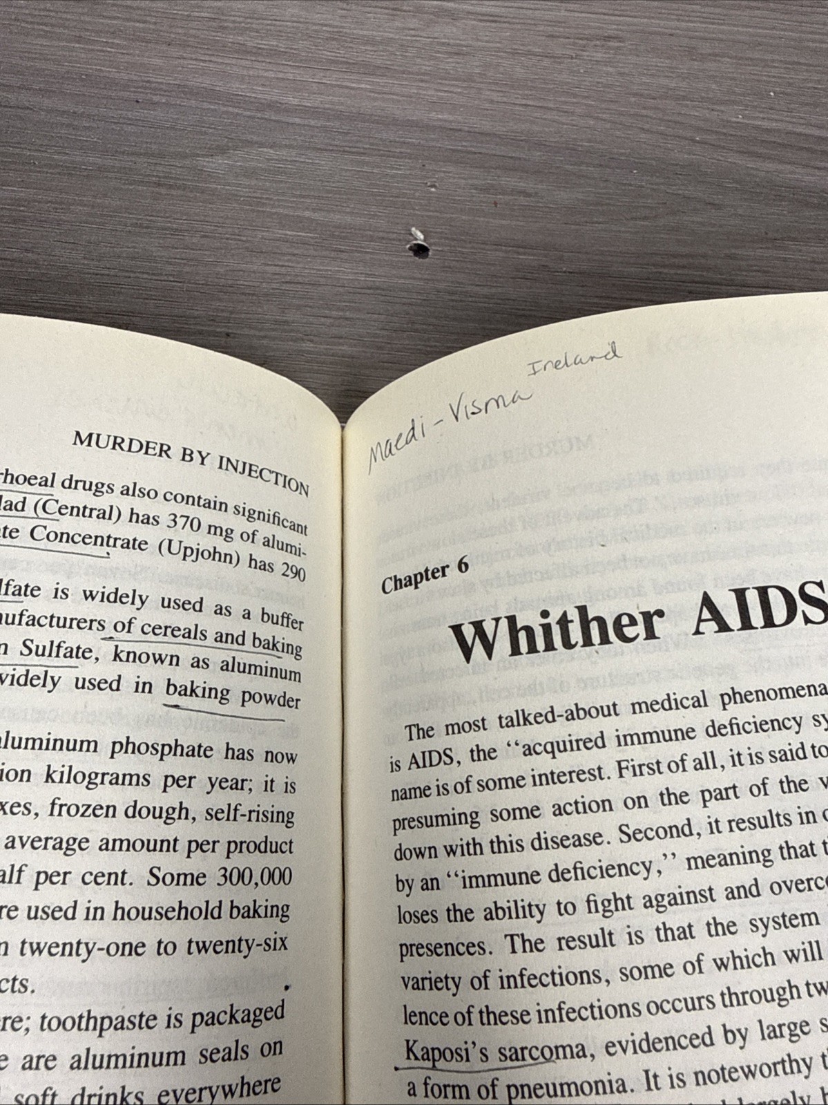 Murder By Injection: Medical Conspiracy Against America Eustace Mullins 1995