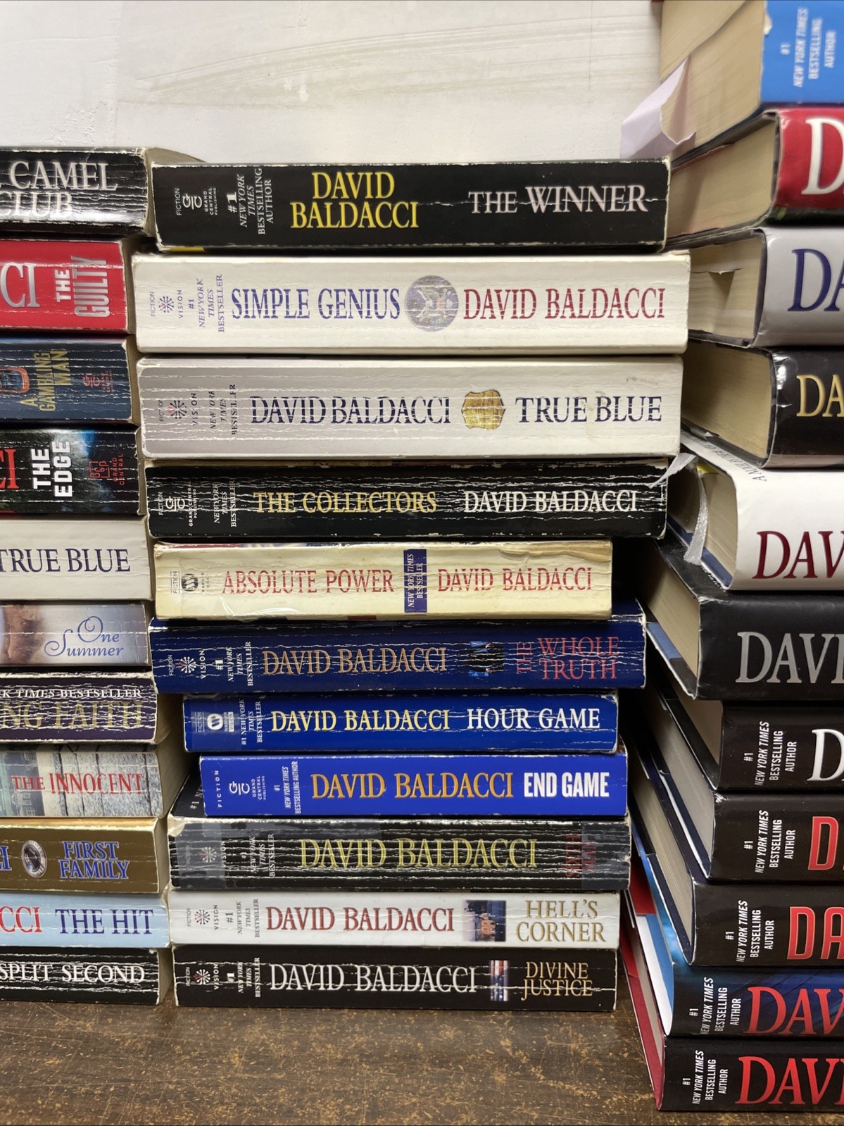 David Baldacci Thriller Mystery Book Lot 35 PB HC SUSPENSE Crime Fiction