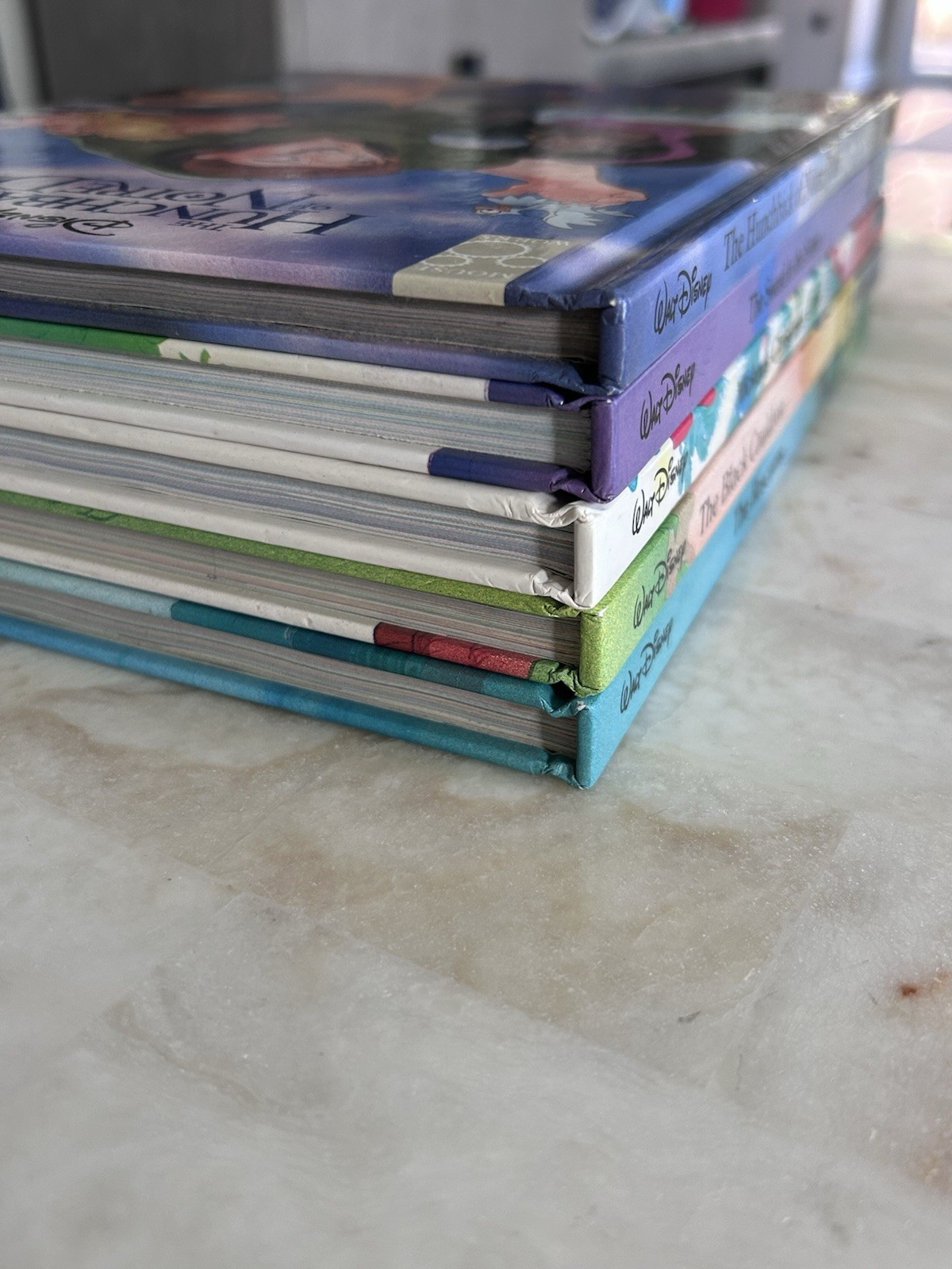 Lot of 5 Walt Disney Oversize Hardcover Books Gallery Twin Mouse Works Classic