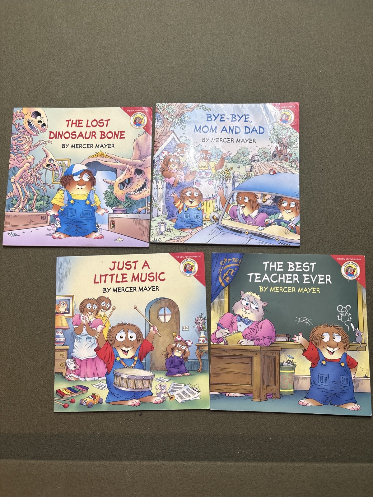 Little Critter Lot of 4 Paperback Books by Mercer Mayer Very Good