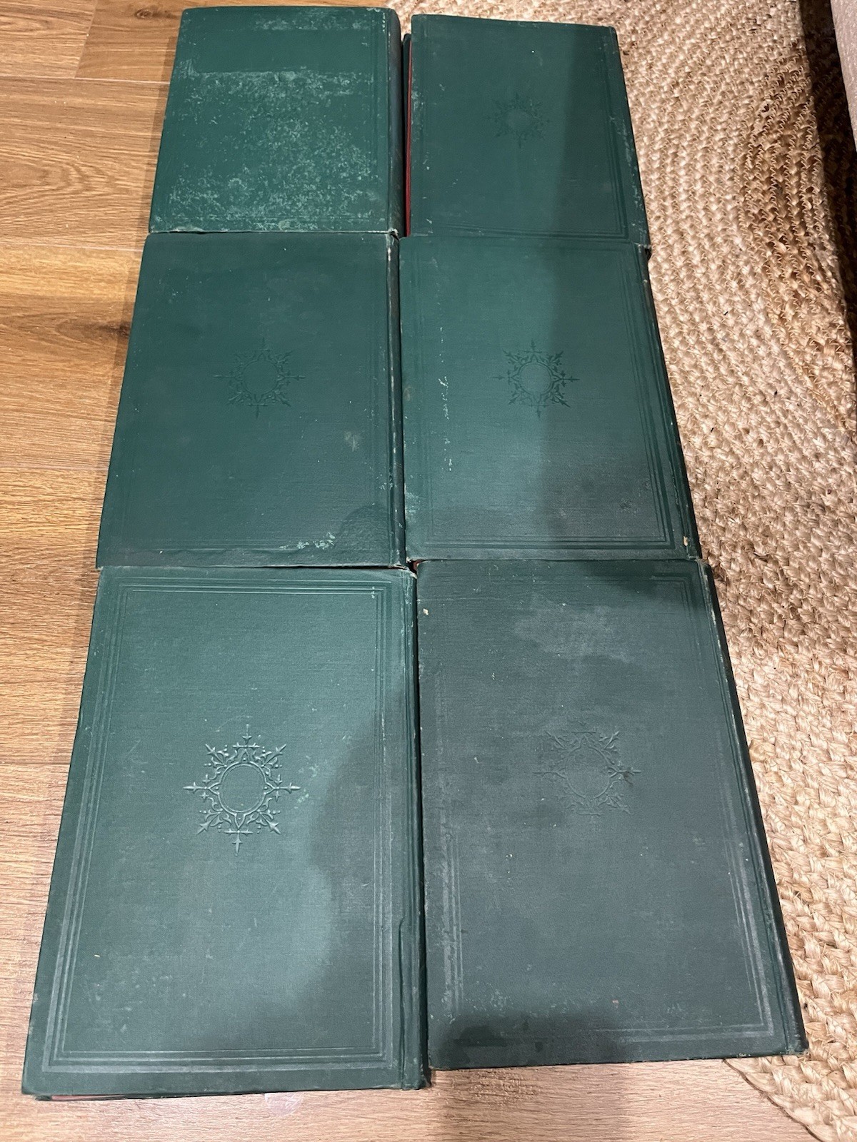 Charles Dickens Works Collier’s Unabridged Edition Vol 1-6 Hardcover Vintage