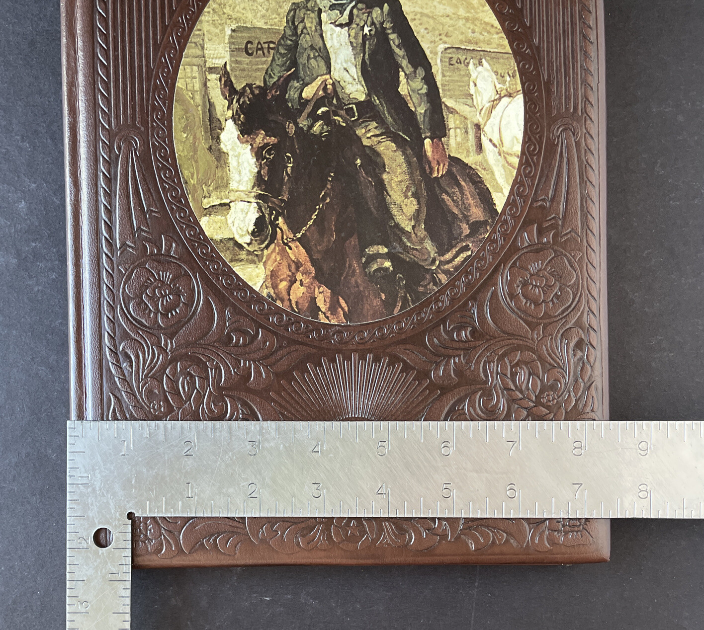1974 The Old West “The Gunfighters” Time Life Books Hardcover Leatherette Book