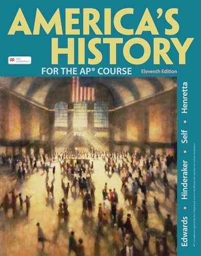 America’s History for – Hardcover, by Edwards Rebecca; Hinderaker – Very Good