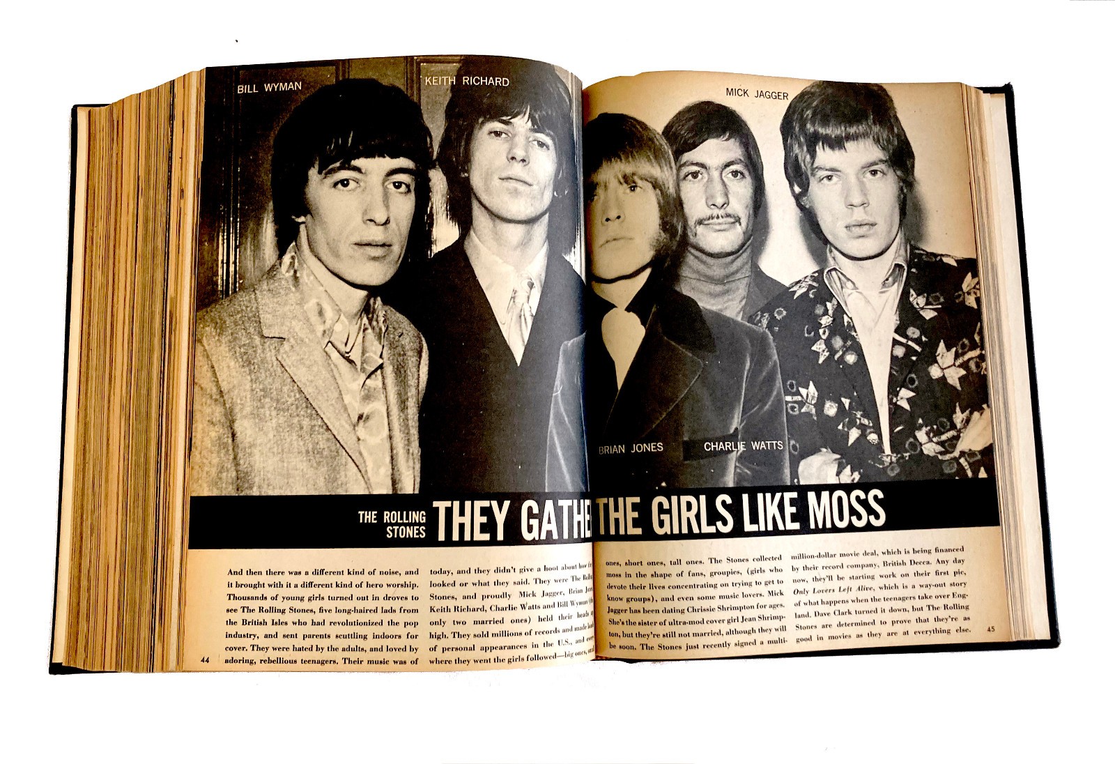 Bound Volume of One-Shot Magazines 1966-1967