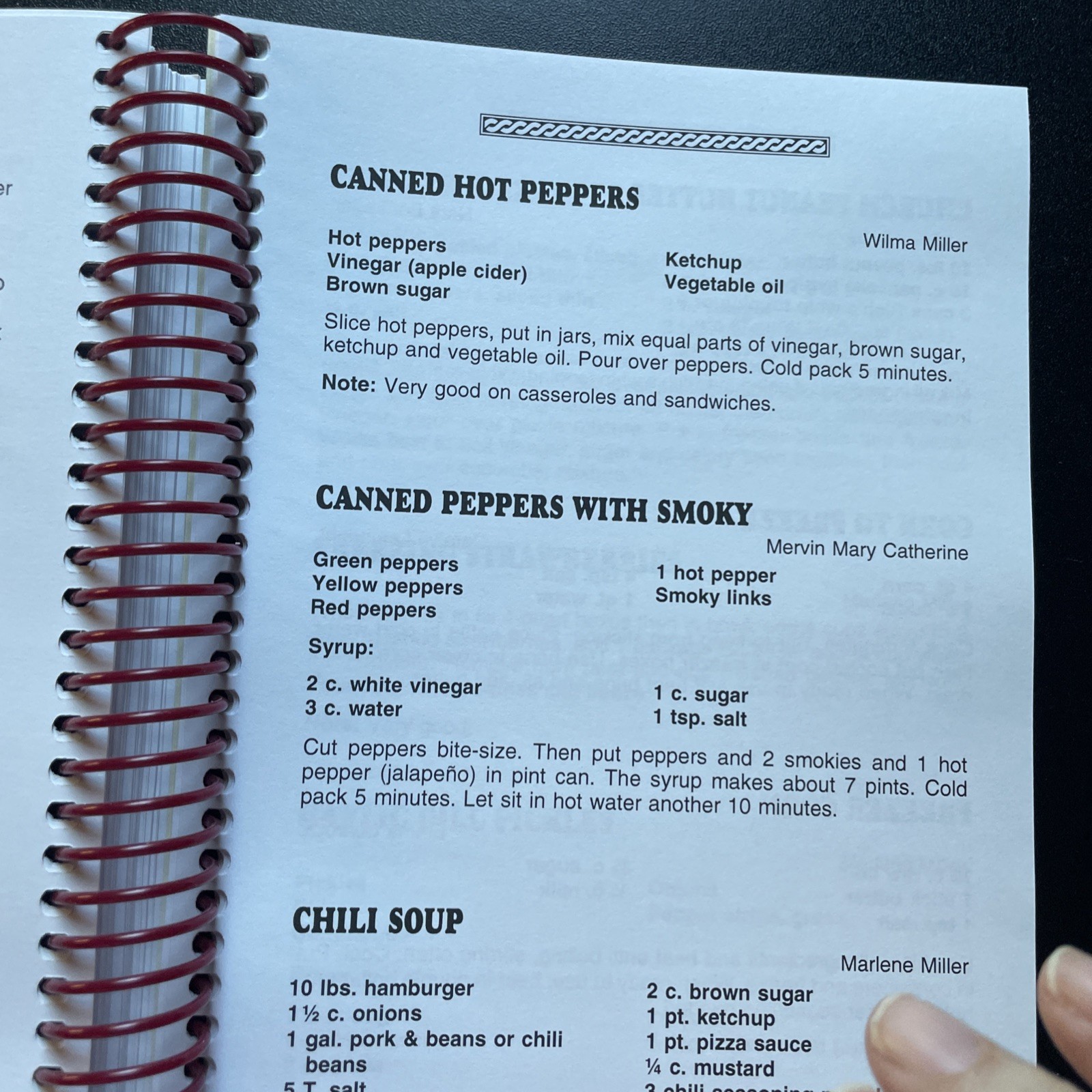 Amish Country Cookbook Shipshewana Indiana Taste of Goodness II Recipes Spiral