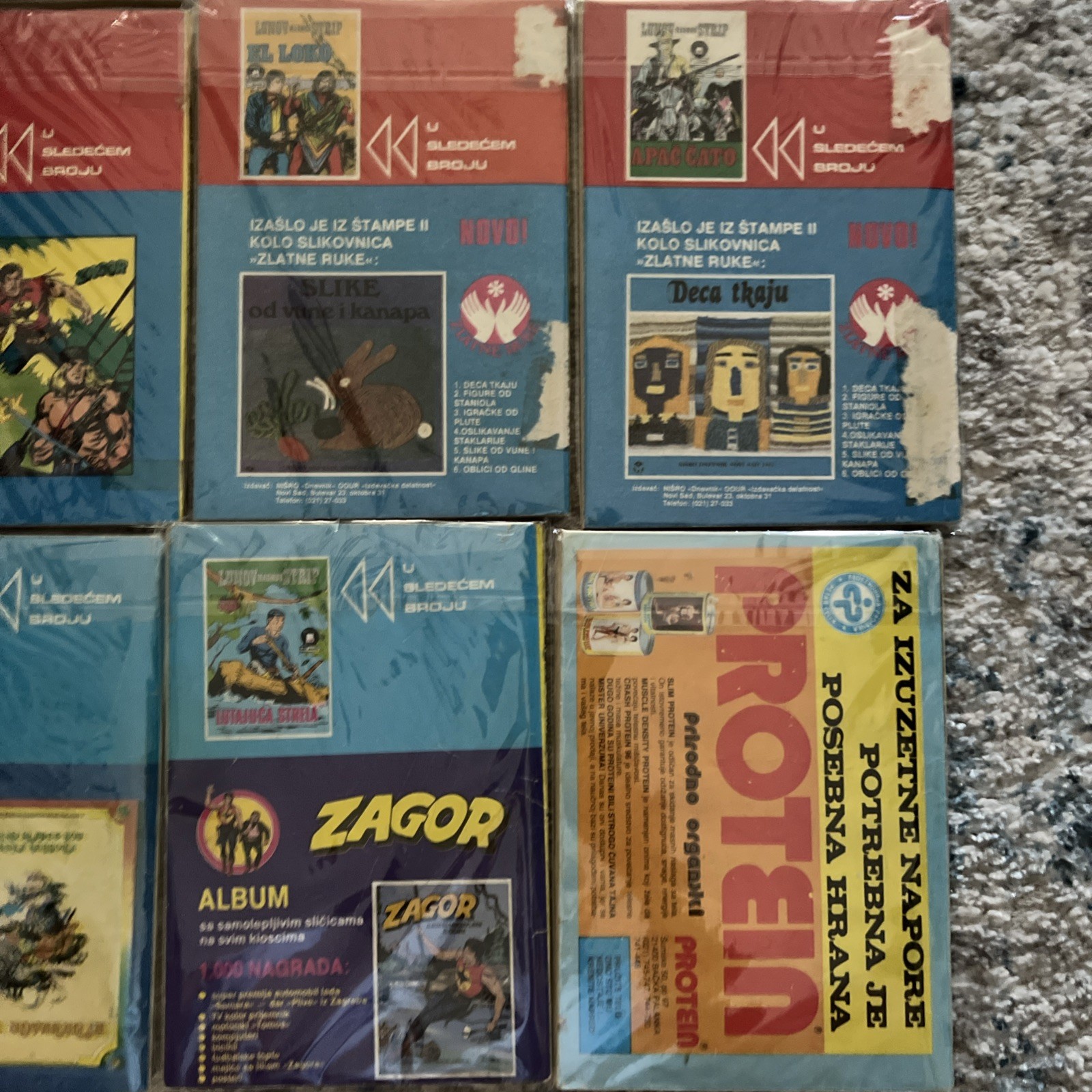 MISTER NO LUNOV MAGNUS STRIP LOT 10 KOMADA