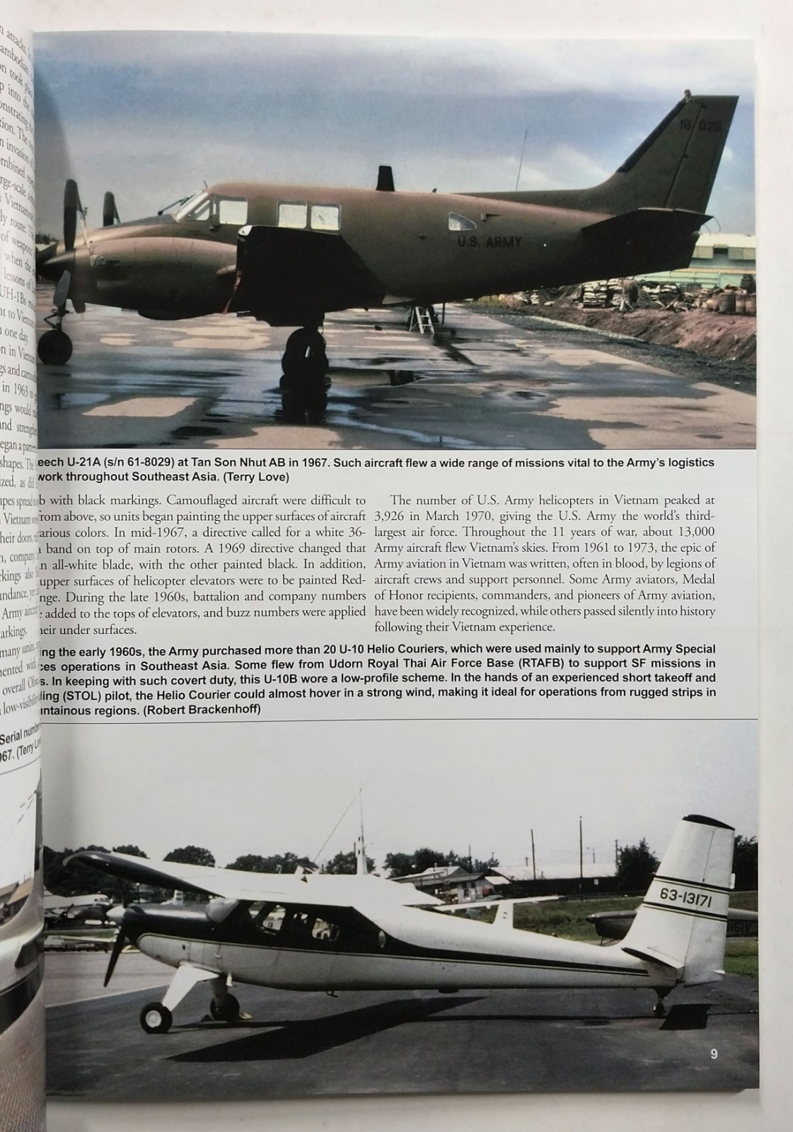 US Army Aviation In Vietnam by Wayne Mutza SC Book Squadron Signal 2009