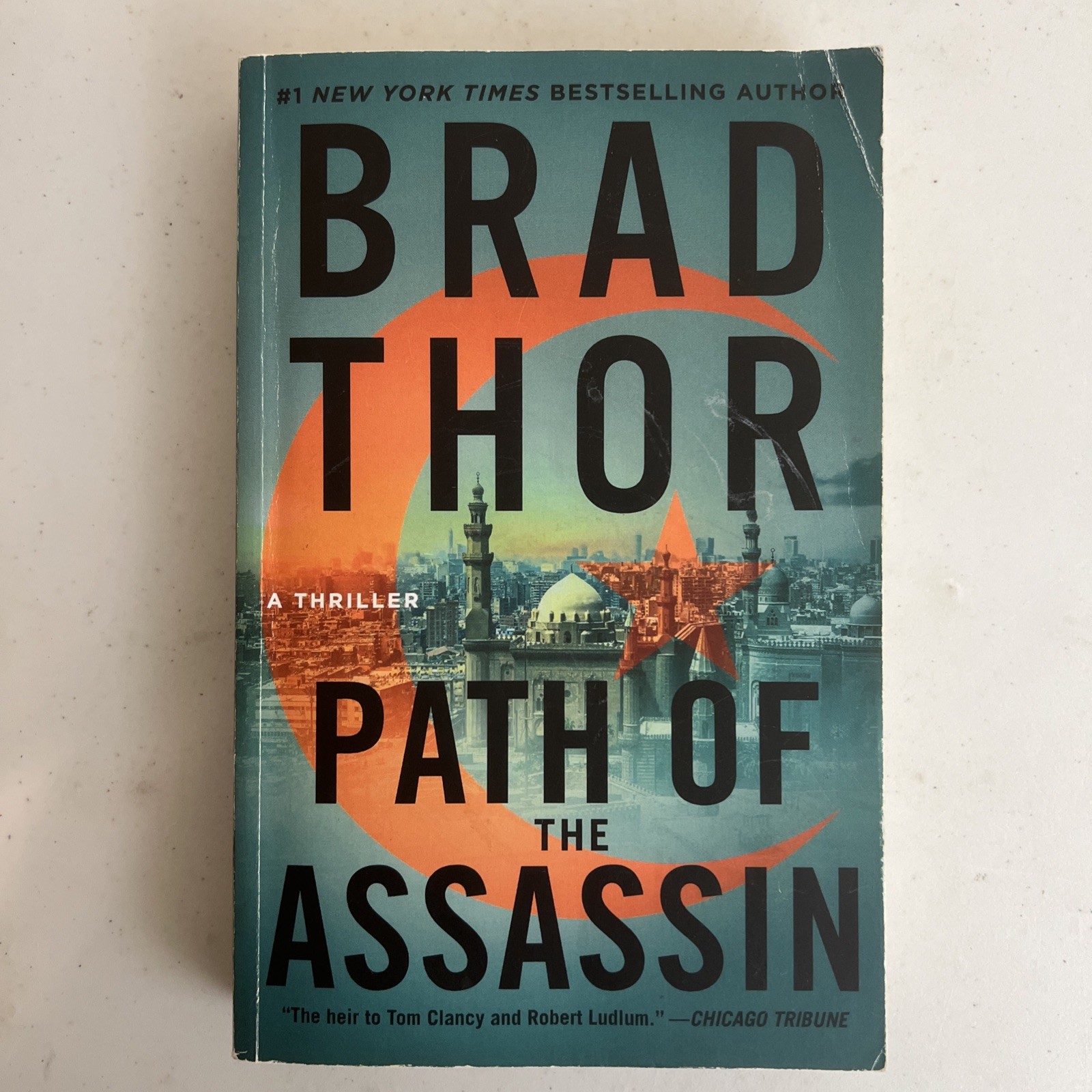 Brad Thor Book Lot 4 Scot Harvath Use Force Full Black Athena Path Assassin Mix