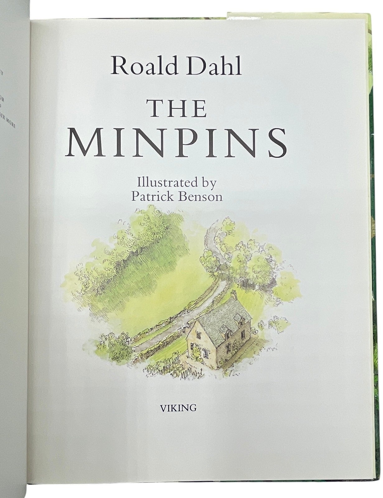DAHL Roald / The Minpins Illustrated by Patrick Benson 1st Edition 1991