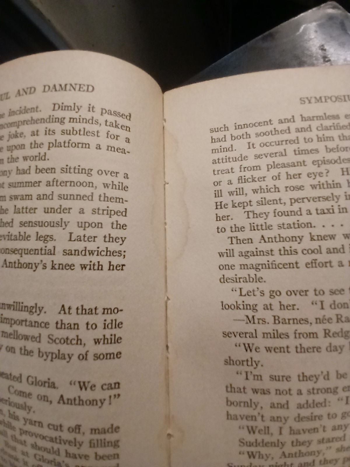The Beautiful And Damned – F. Scott Fitzgerald – First Edition First Printing