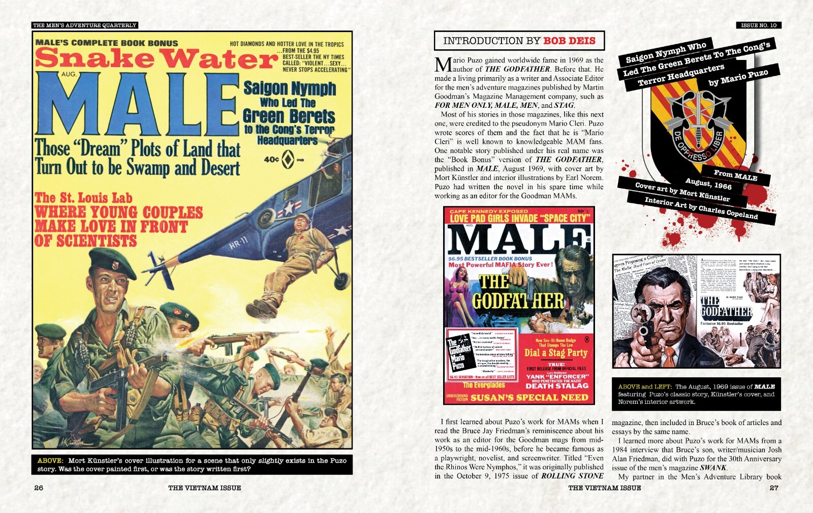 MEN’S ADVENTURE QUARTERLY #10, the Vietnam War Issue, full color edition