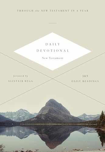 ESV Daily Devotional New Testament: – Hardcover, by ESV Bibles by – Very Good