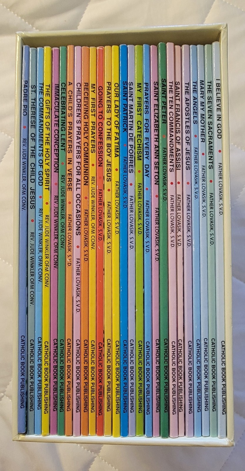 St. Joseph Picture Books (Set of 26) Paperback by Lawrence G. Lovasik + Bonus