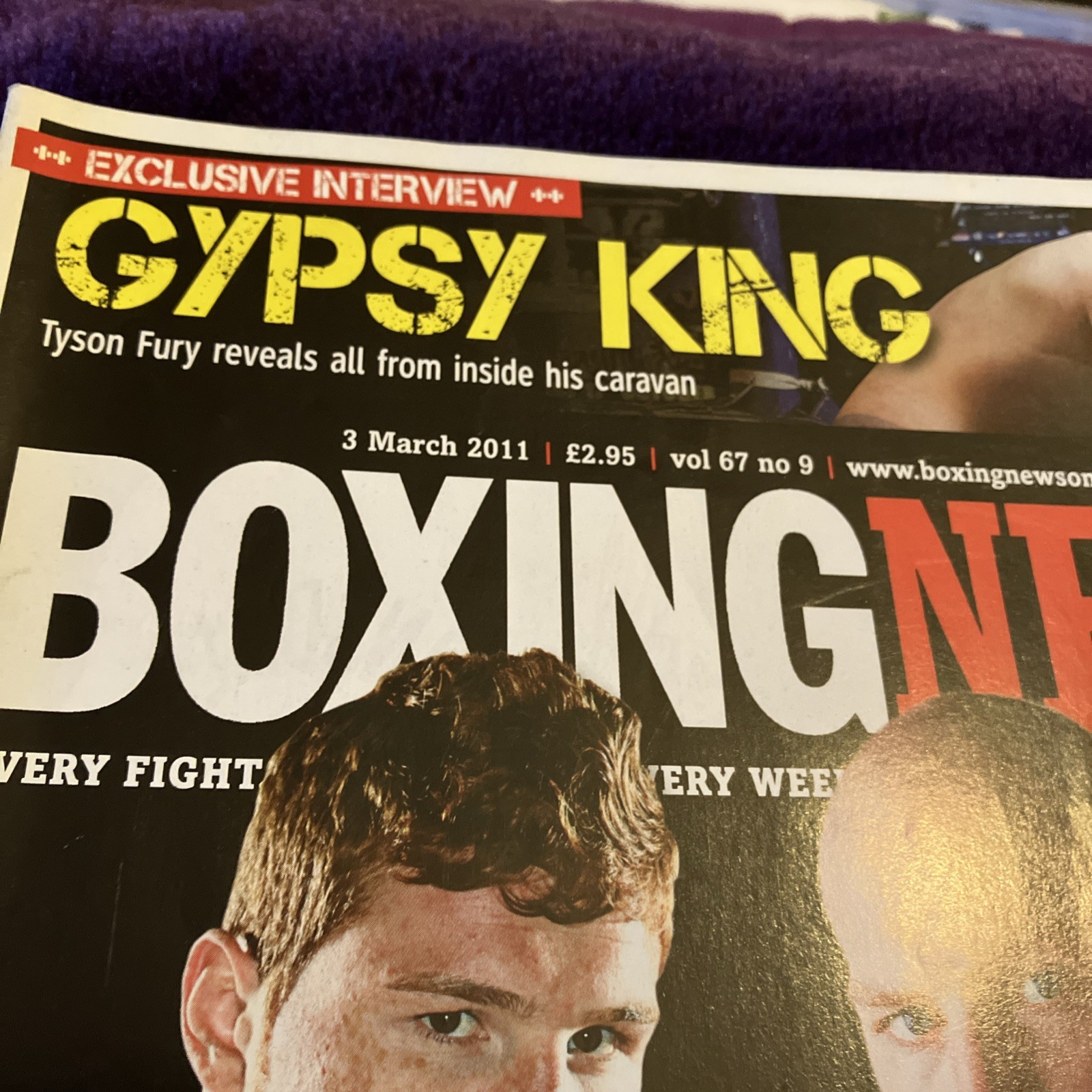 Boxing News 3 MARCH 2011 – M HATTON ALVAREZ Mint condition Gypsy king interview