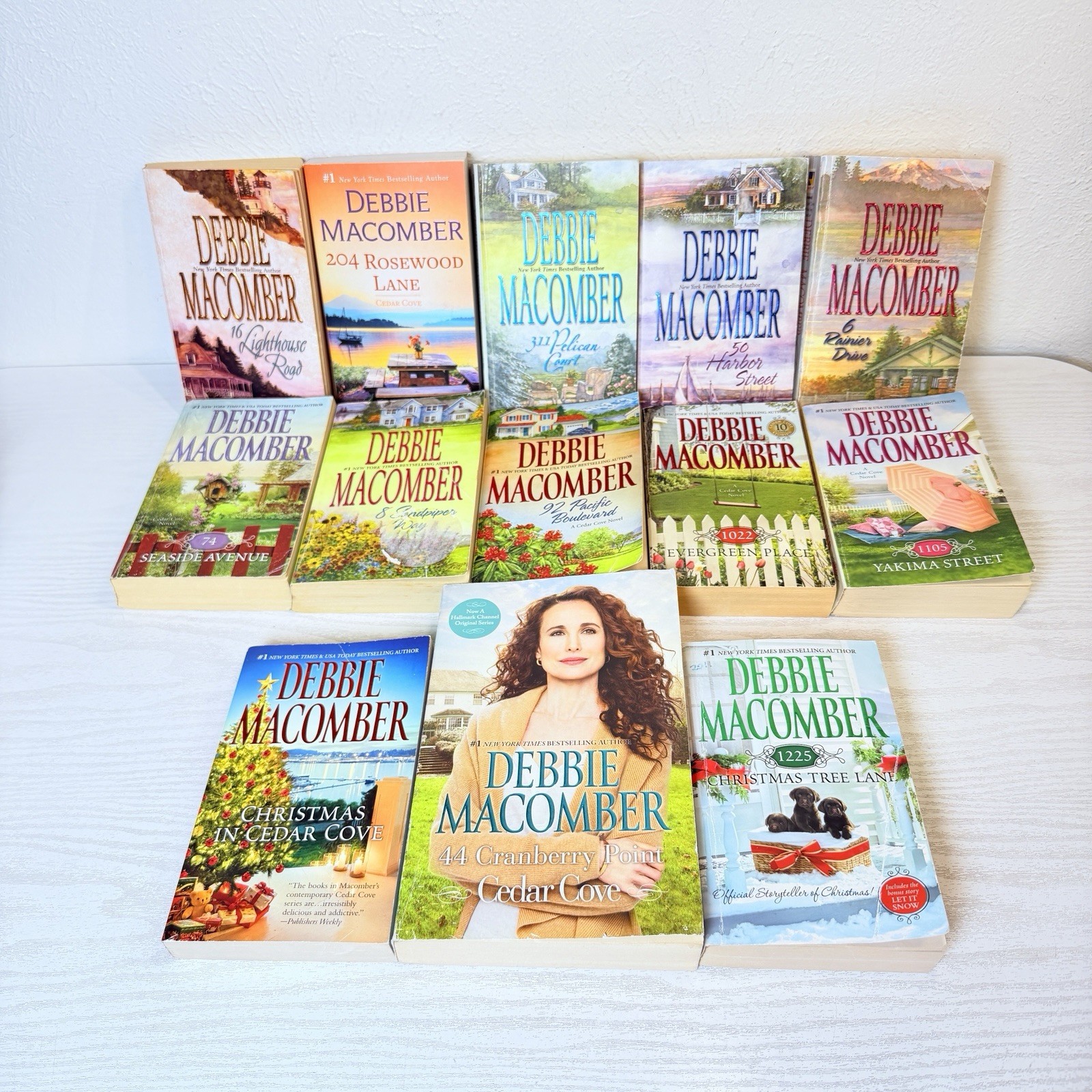 Debbie Macomber Cedar Cove complete Set series Paperback Series 13 Books vintage