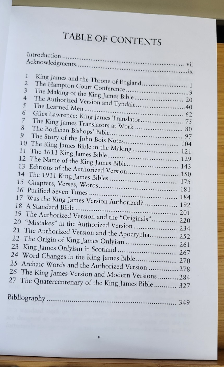 King James, His Bible, and Its Translators by Laurence M. Vance