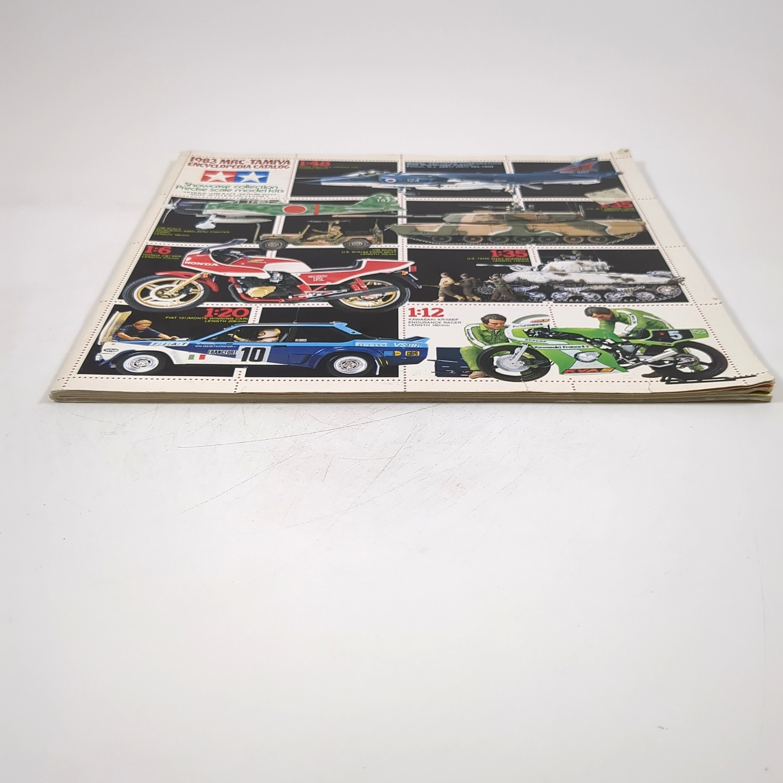 1983 MRC Tamiya Encyclopedia Catalog Model Kits Paperback Book