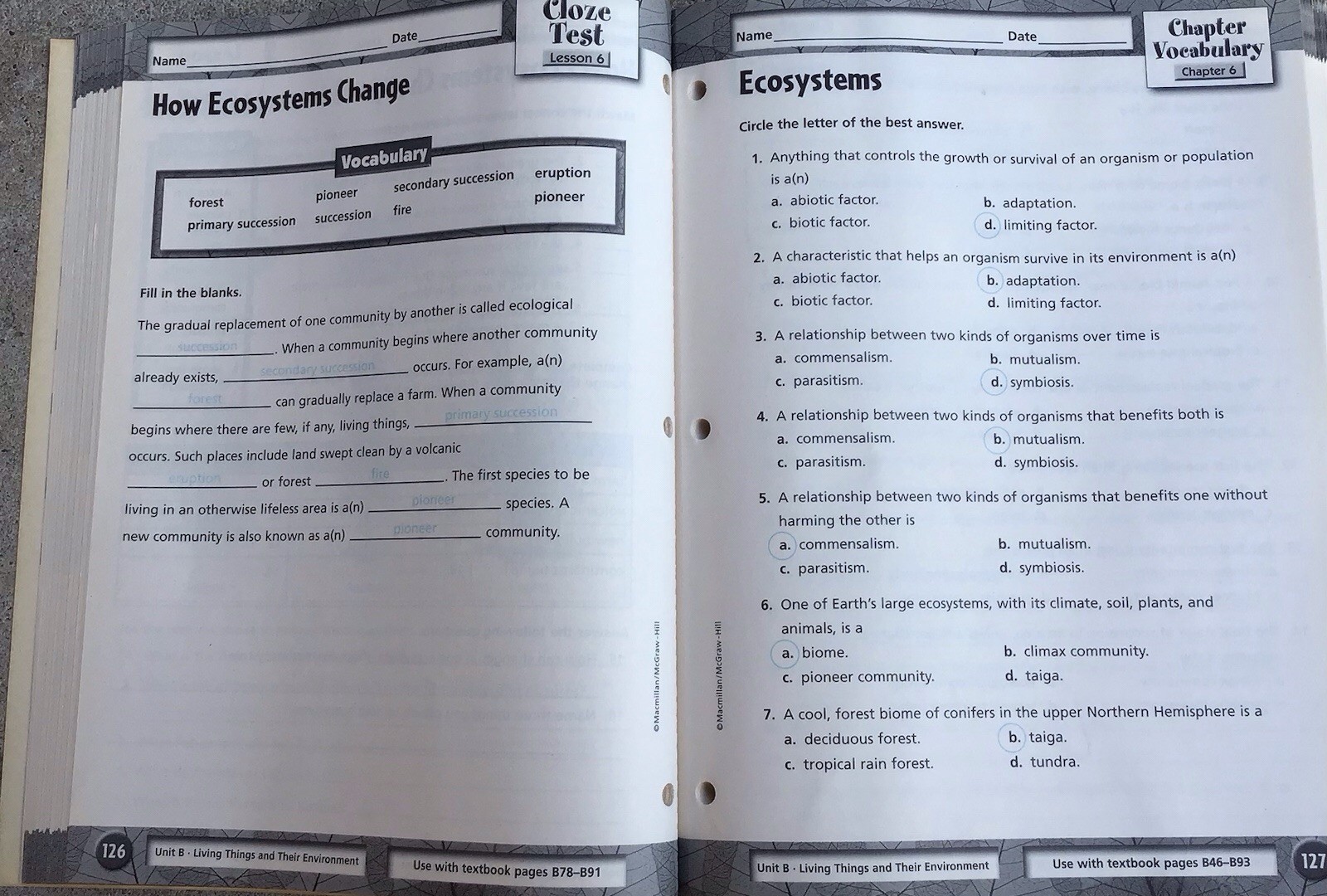 5th Grade 5 Science Teacher Edition Tests Resources Homeschool McGraw Set