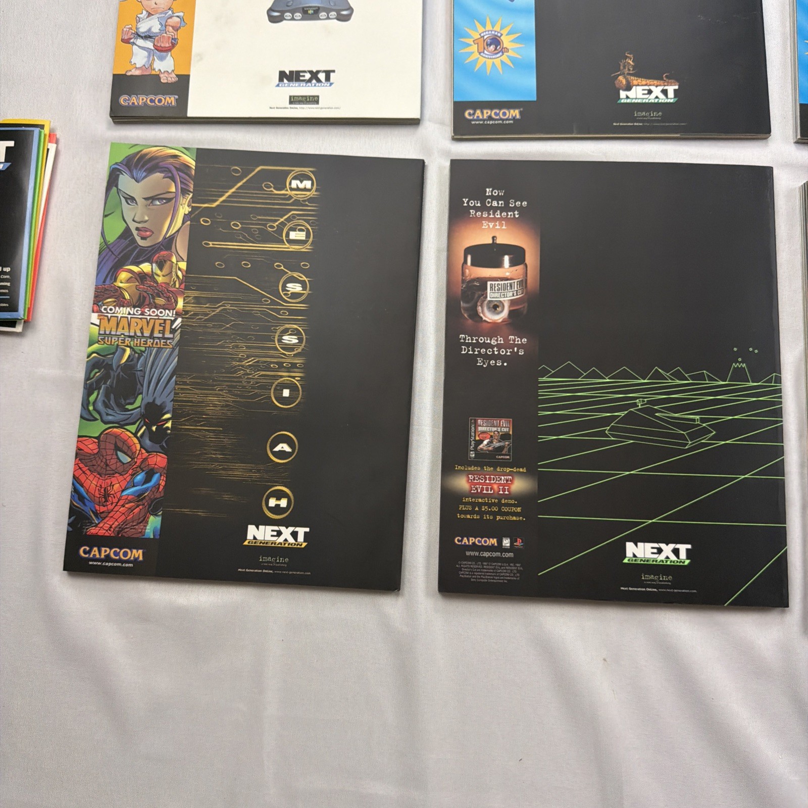 Vintage Next Generation Magazine Lot of 12 Issues 1997, Plus 6 Discs