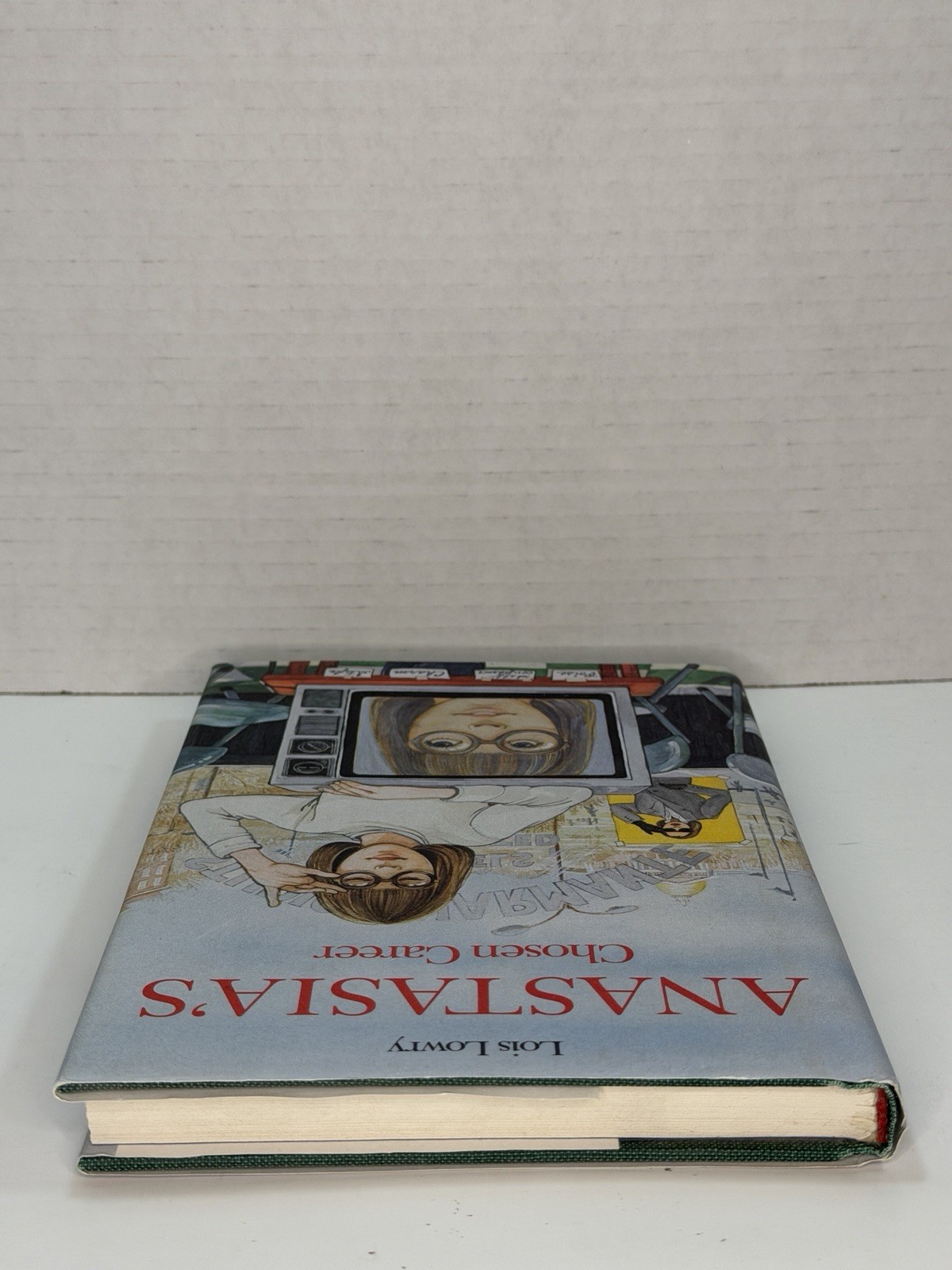 Lois Lowry Signed Inscribed 1st Ed Anastasia’s Chosen Career HC DJ 1987 📖w/❤️’s