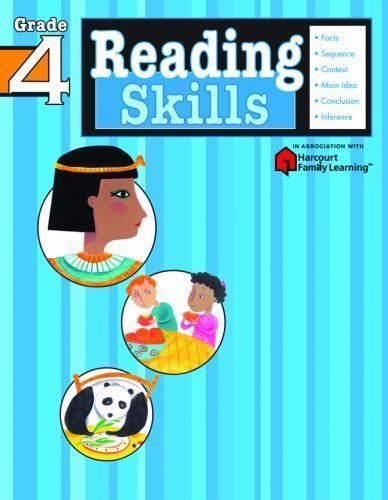 Reading Skills: Grade 4; Flash Kids Harcourt Family Le- 9781411401167, paperback
