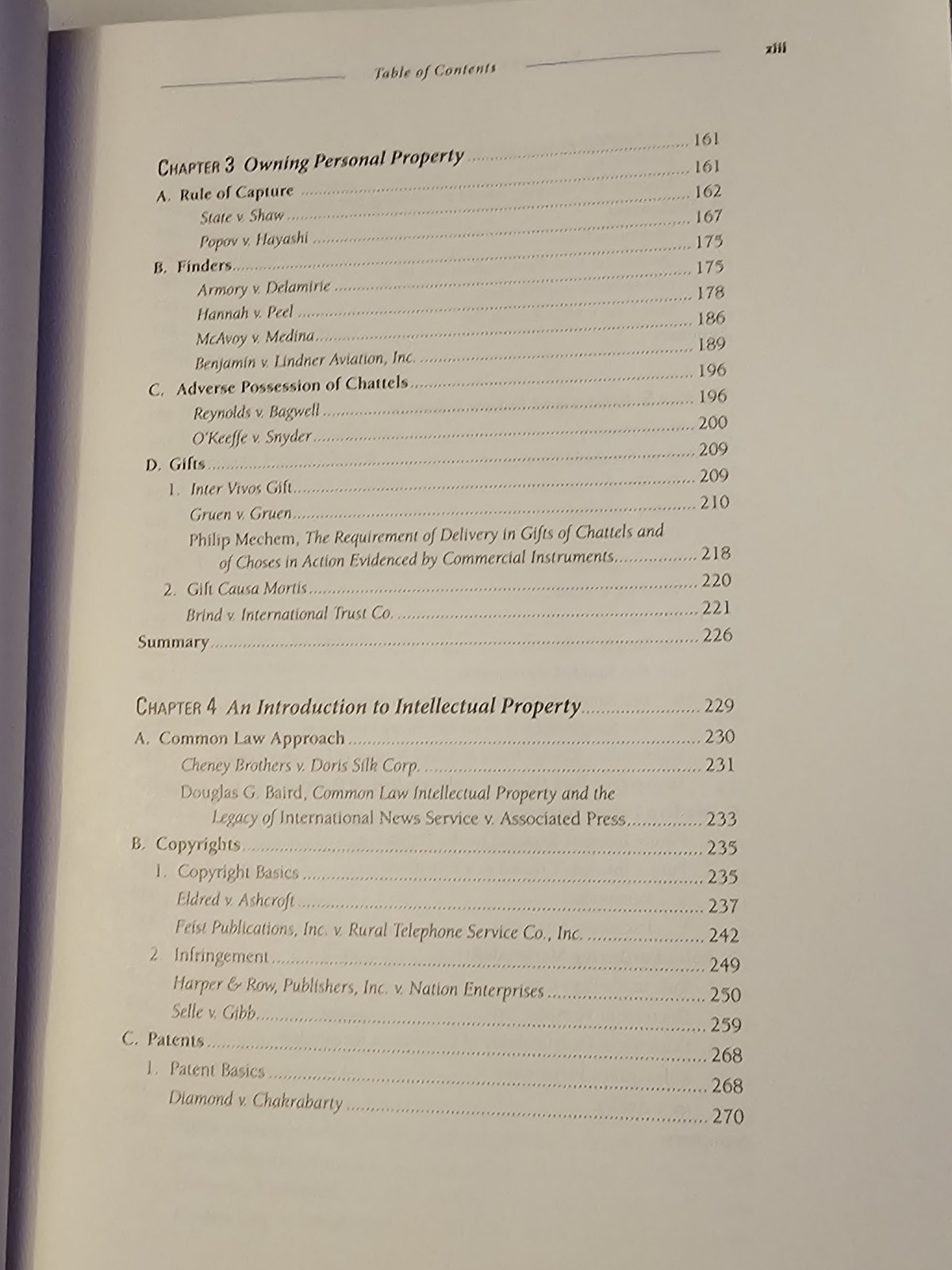 Property A Contemporary Approach 4th Edition Law School Textbook Sprankling