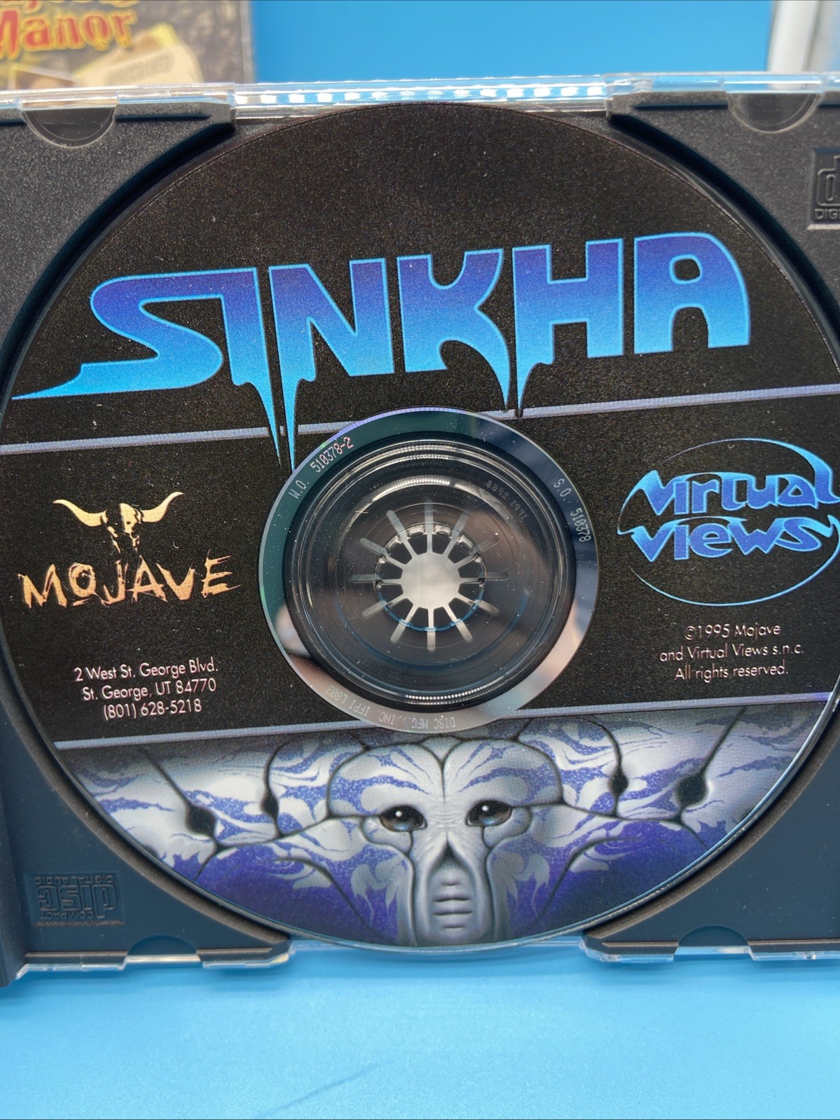 SINKHA 3D Multimedia Novel CD-ROM (1995) Marco Patrito – Mojave – Mac HTF Rare