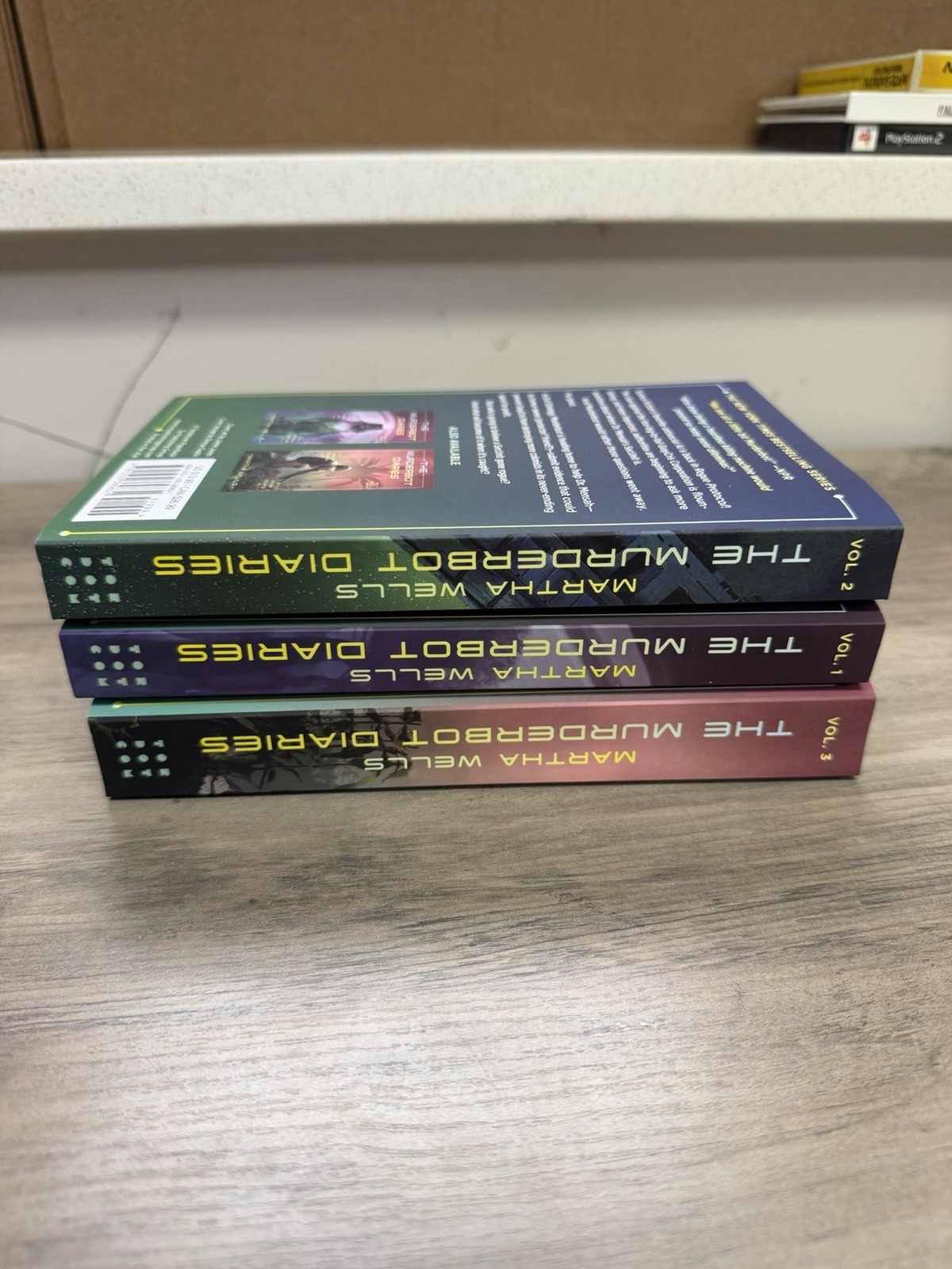 The Murderbot Diaries Vol 1, 2 and 3 Author Martha Wells Manga Books Adult Own
