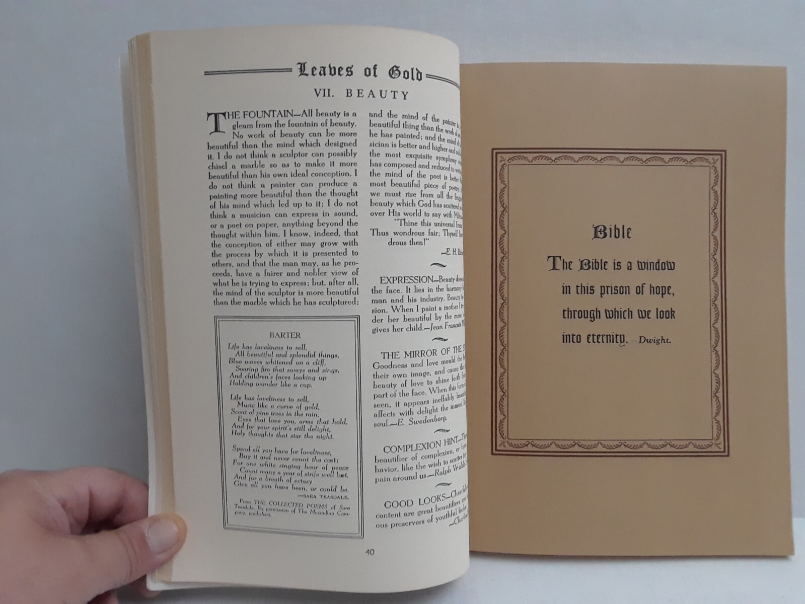 Clyde Francis Lytle LEAVES OF GOLD Prayers Phrases Inspirational Verse