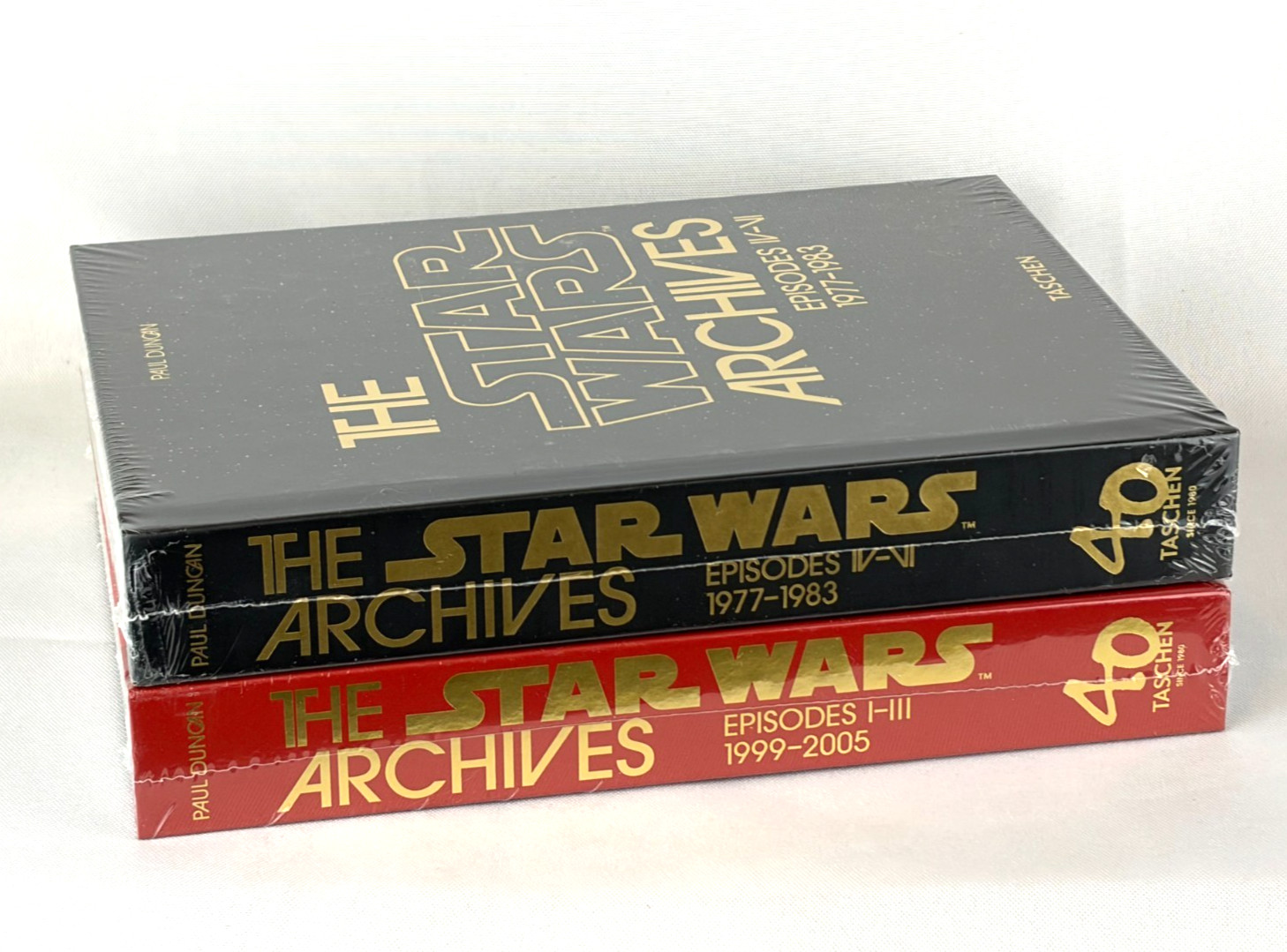 THE STAR WARS ARCHIVES Episodes I-III & IV-VI Taschen Deluxe 40 ed NEW SEALED
