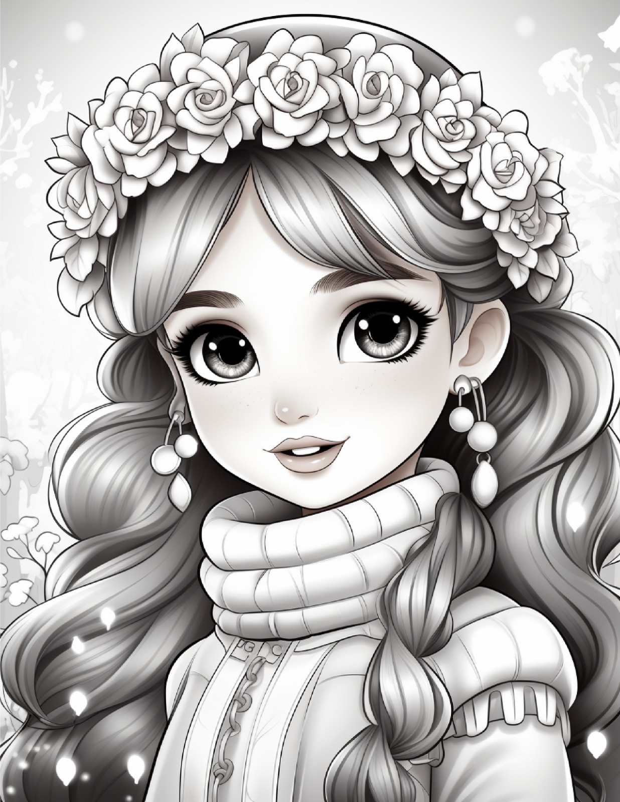 Princess Coloring BookEasy & Relaxing Designs for Adults, Teens, Beginners