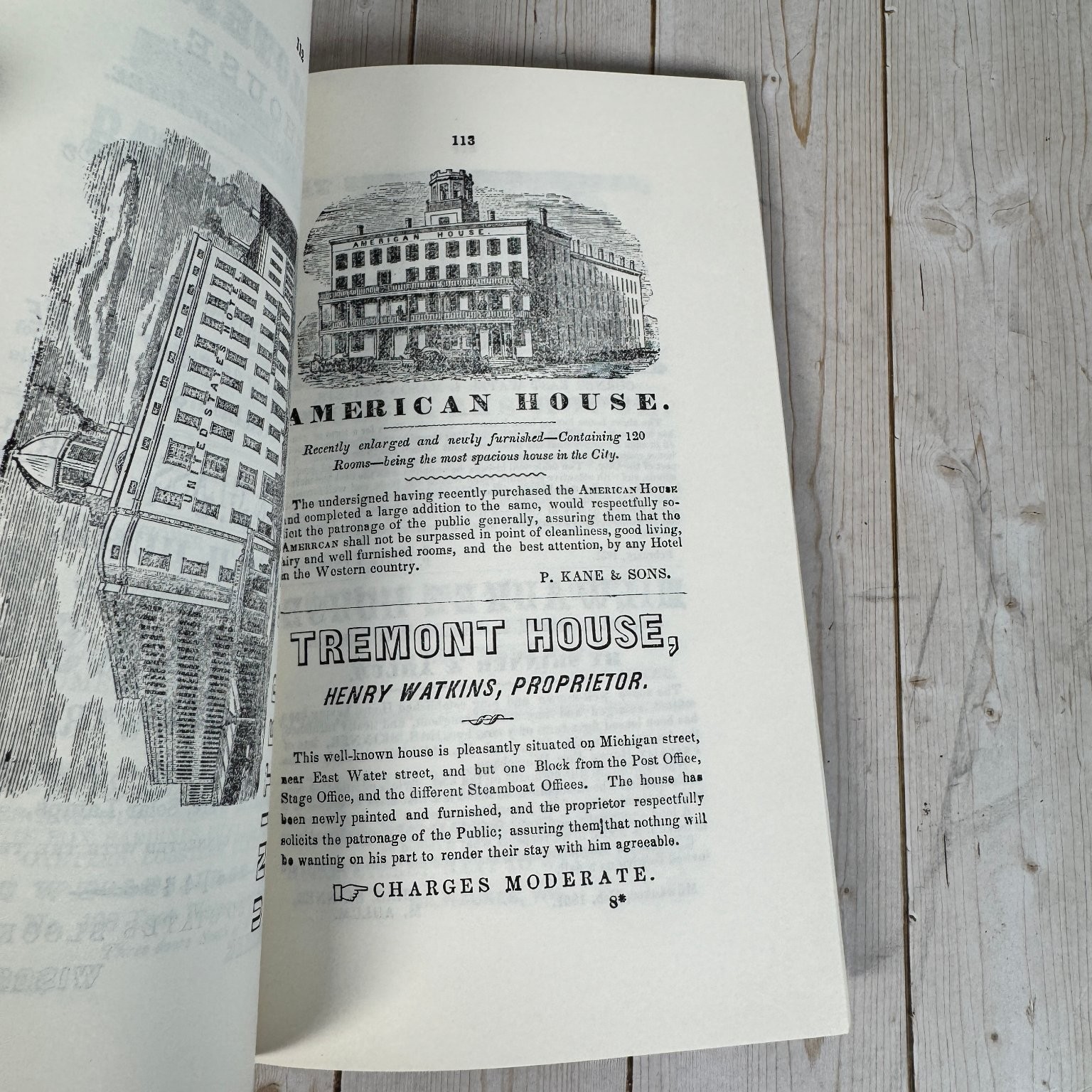 Emigrant’s Handbook Guide to Wisconsin Freeman 1851 Reprint 1972 History