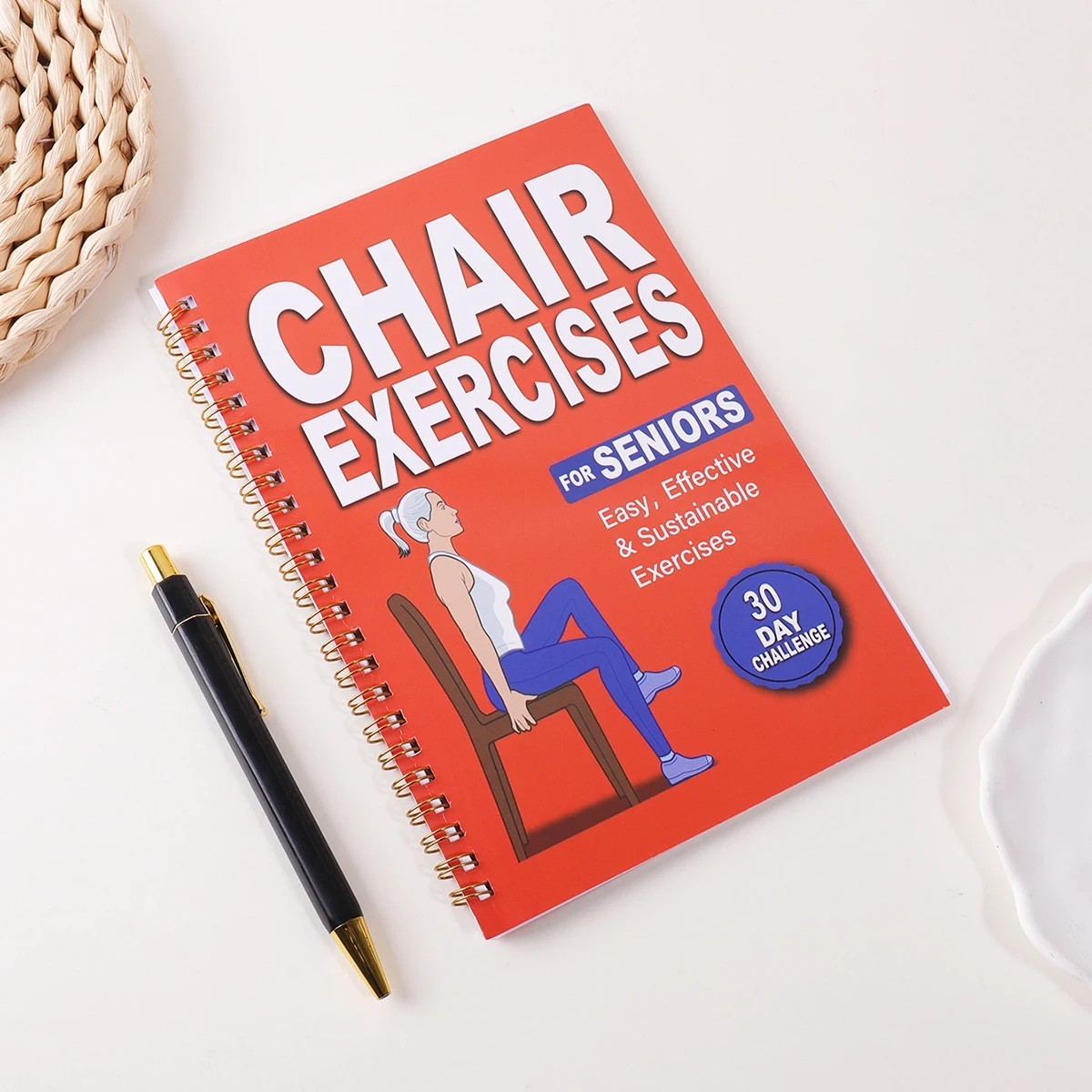 Chair Yoga for Weight Loss: a Collection of 50+ Low-Impact Exercises for Seniors