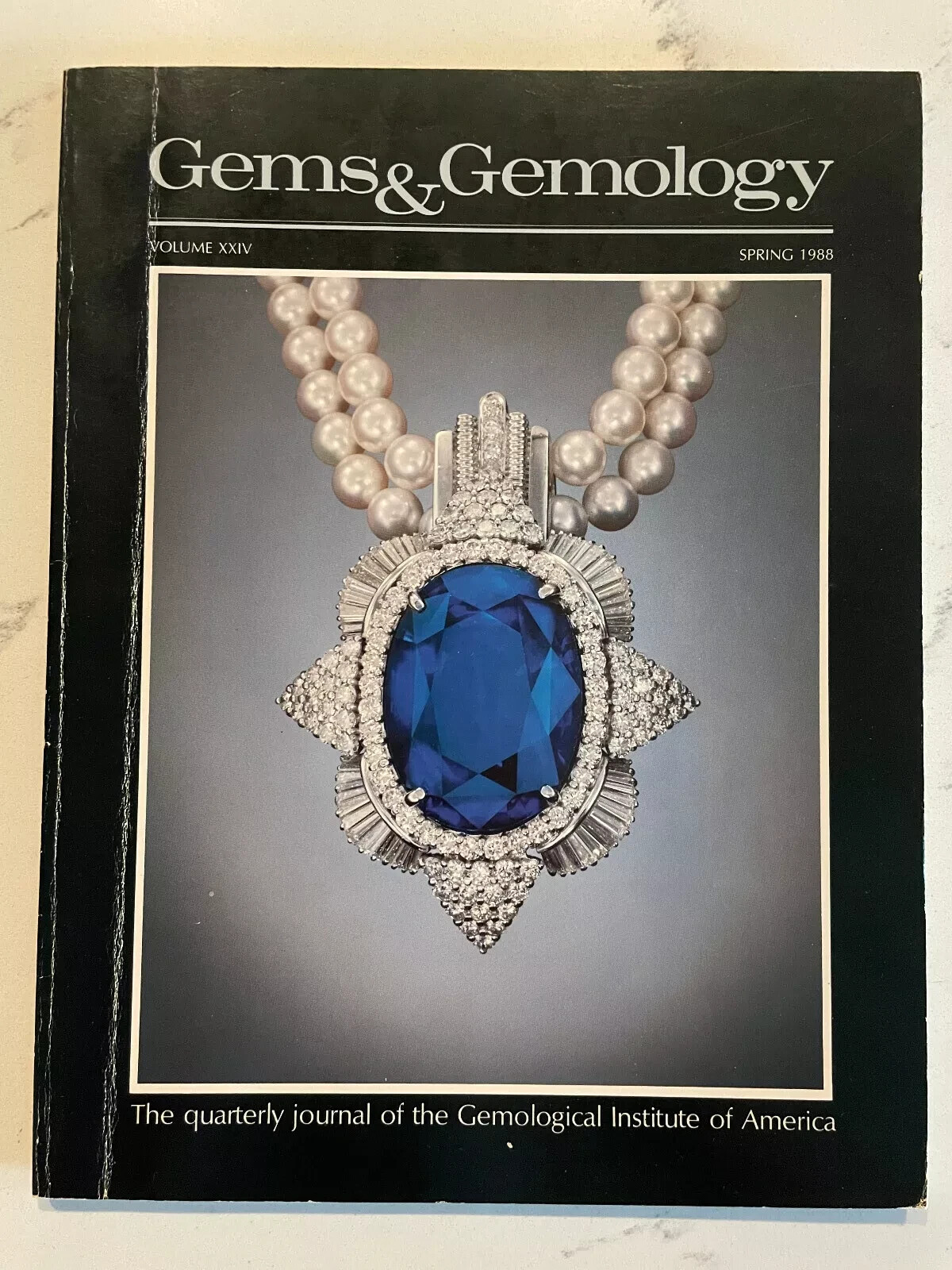 Gems & Gemology Magazine – all four issues 1988 – 264 hardbound pages