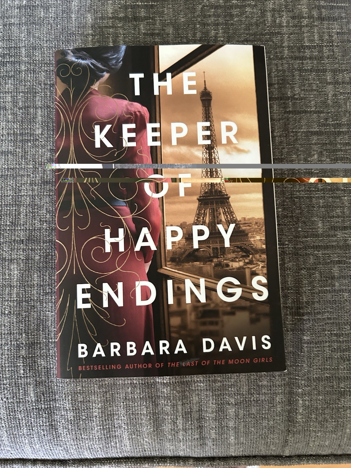 THE KEEPER OF HAPPY ENDINDS By Barbara Davis 397 Pages NEW