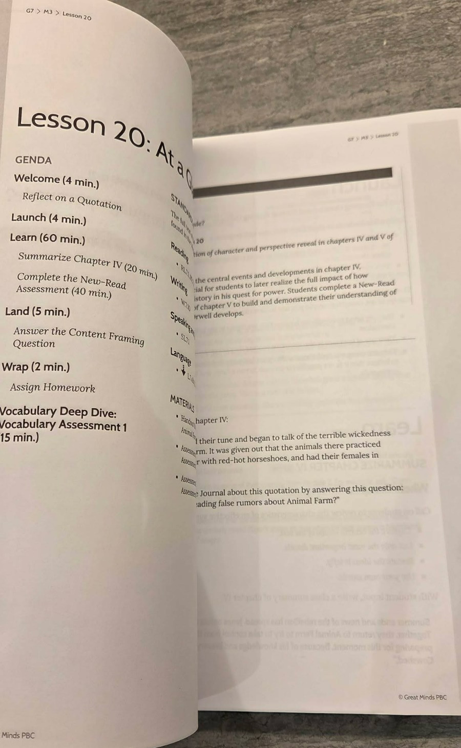 Great Minds Module 3 – Language and Power Wit & Wisdom – Grade 7 Teacher Edition