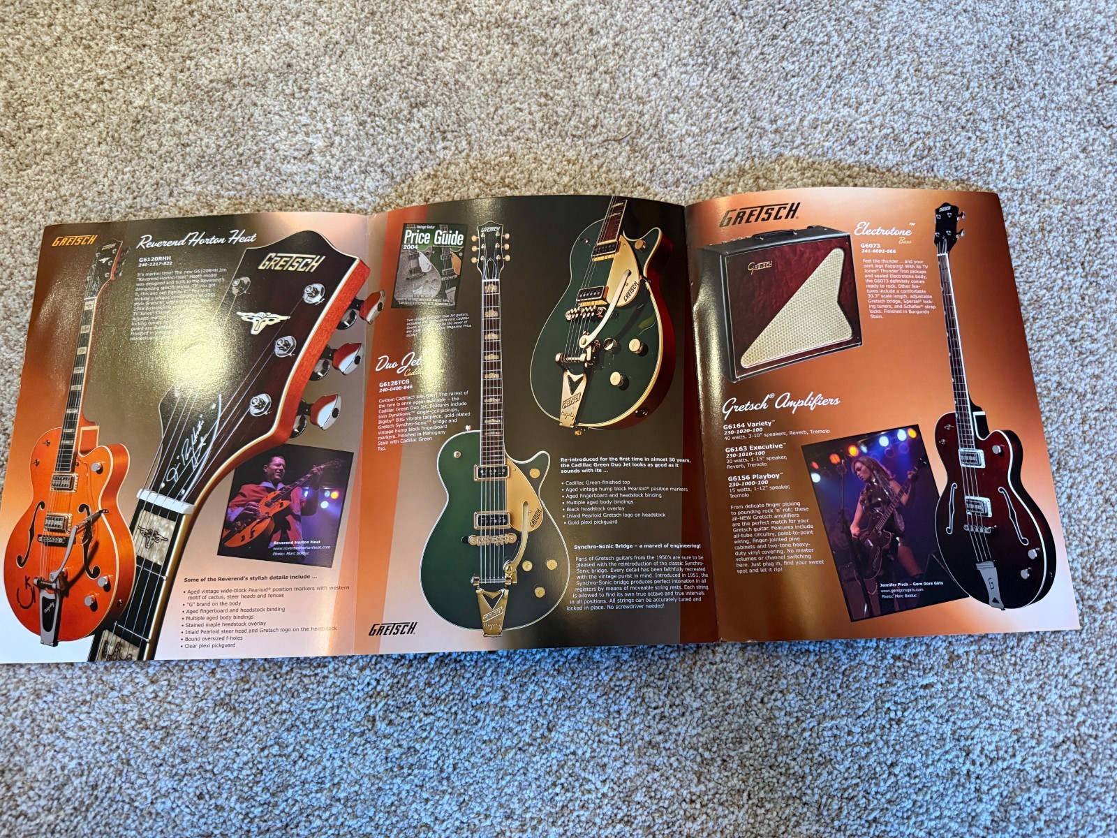 2005 Gretsch Guitar Catalog Excellent Condition