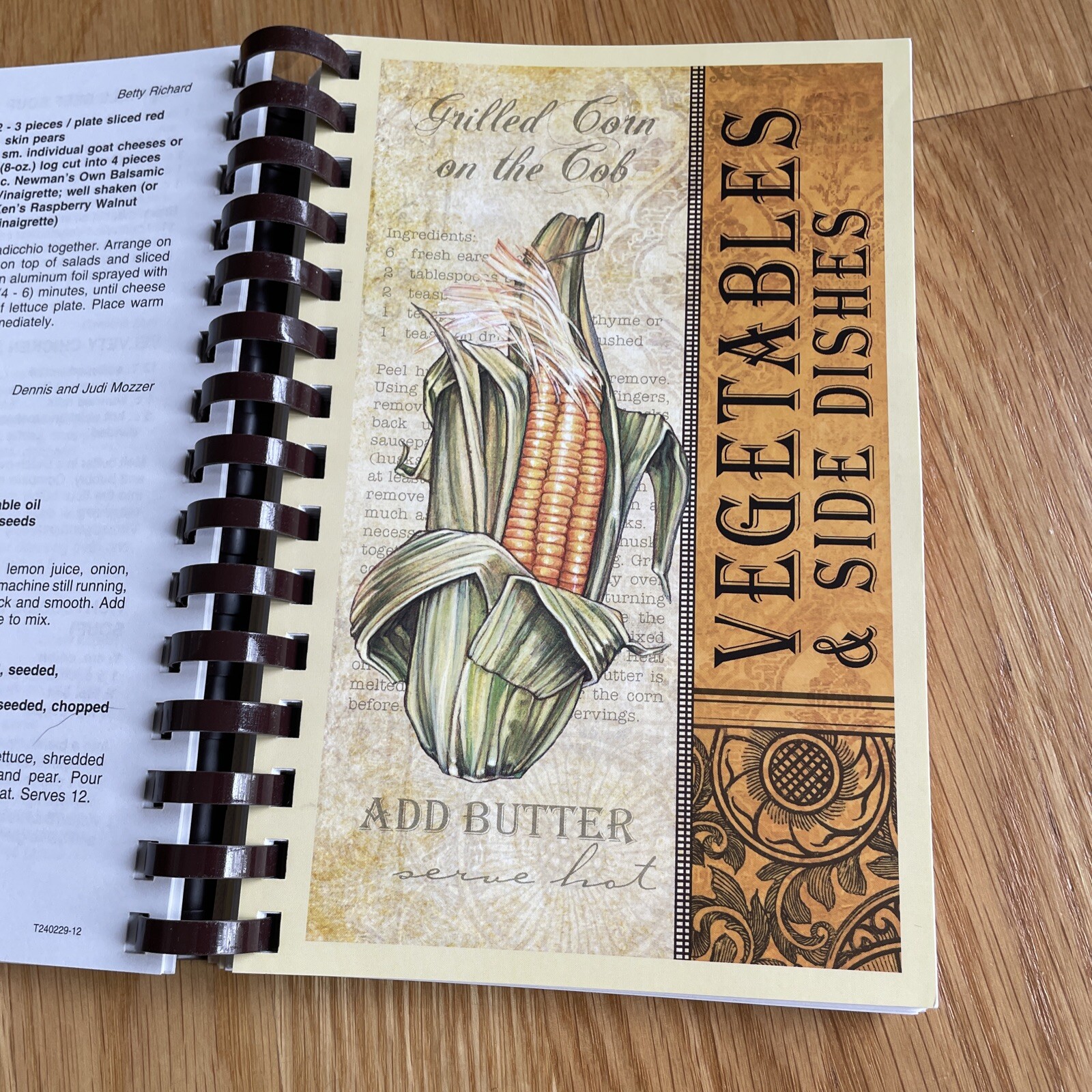 Our Lady Of The Cape Cookbook ( Brewster MA ) Spiral Bound 250 Pages 2012 147P